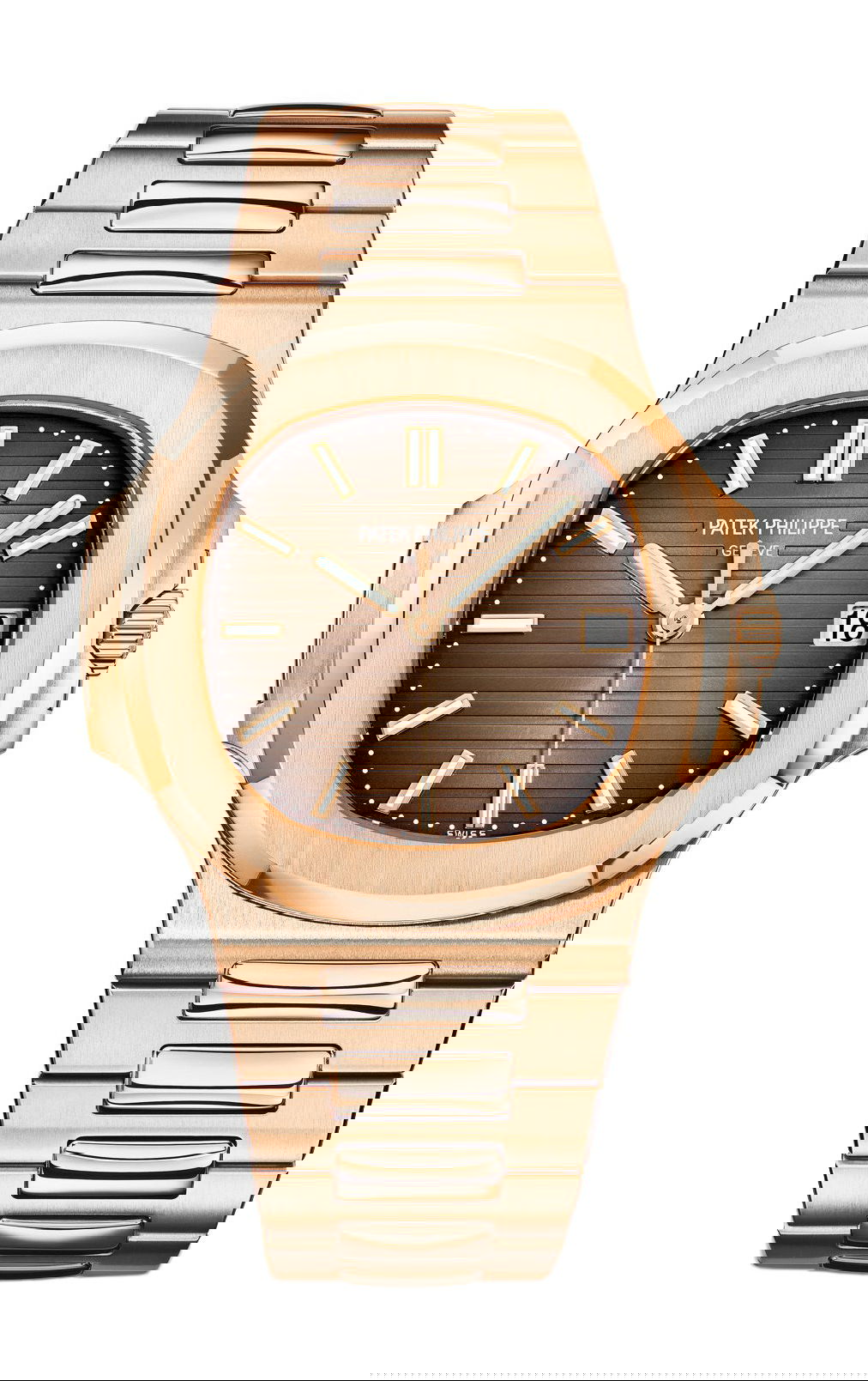 Patek Philippe Nautilus luxury timepiece - detailed view