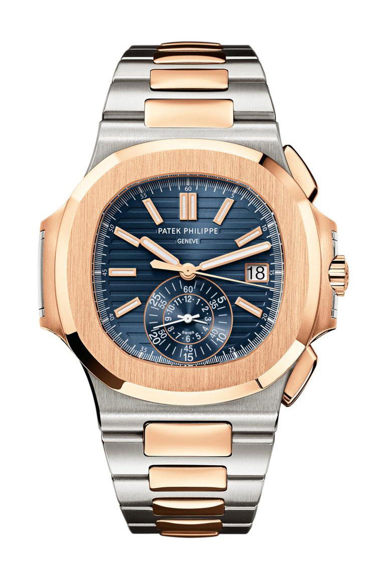 Patek Philippe Nautilus luxury timepiece - detailed view