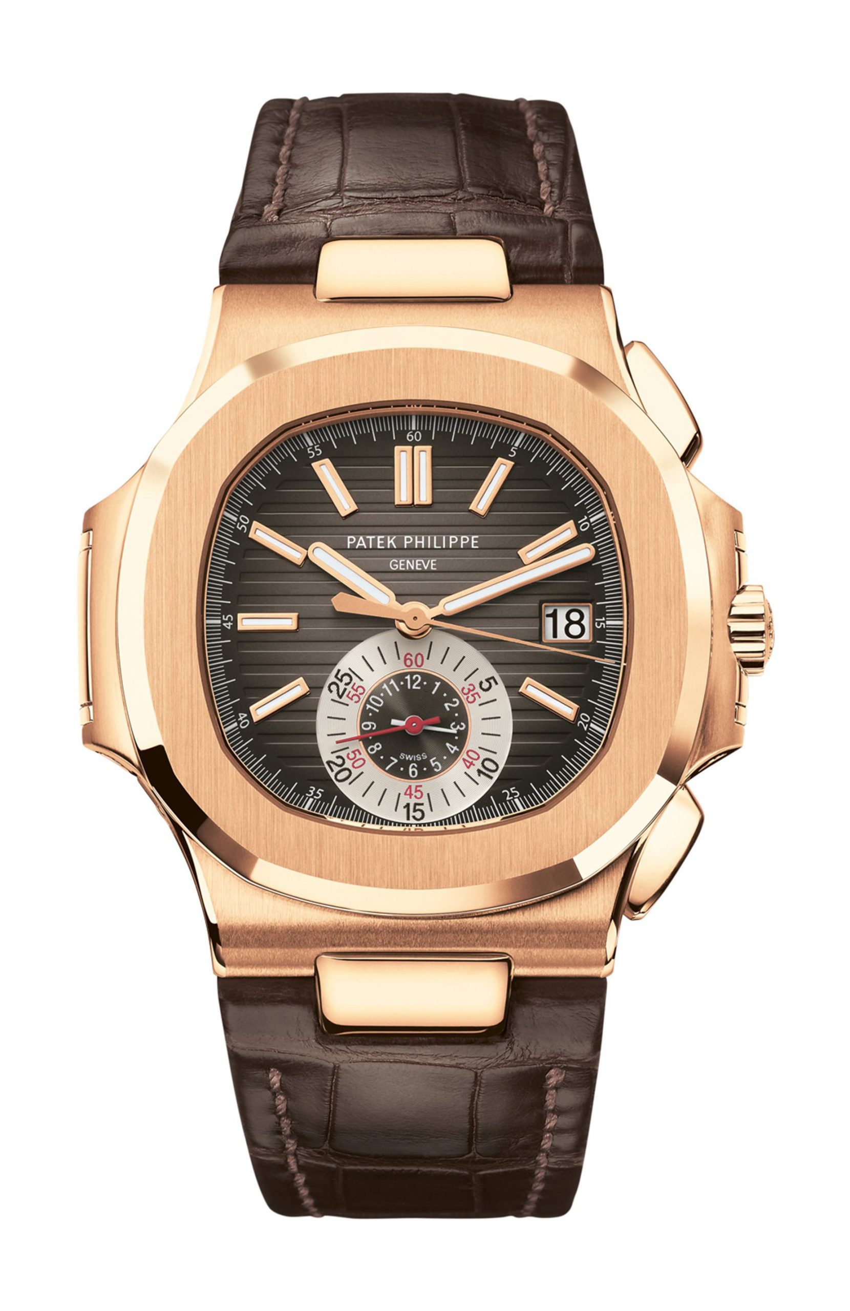 Patek Philippe Nautilus luxury timepiece - detailed view
