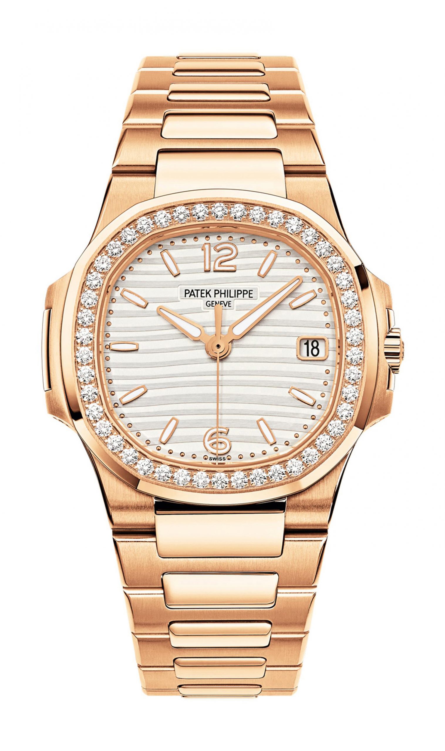 Patek Philippe Nautilus luxury timepiece - detailed view