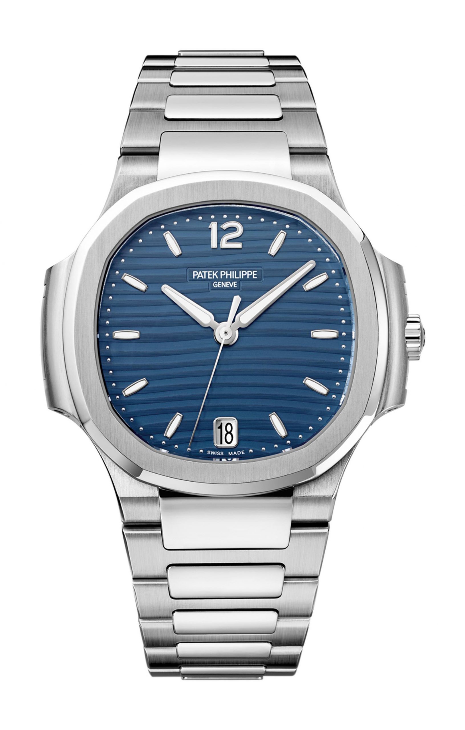 Patek Philippe Nautilus “Ladies Automatic” luxury timepiece - detailed view