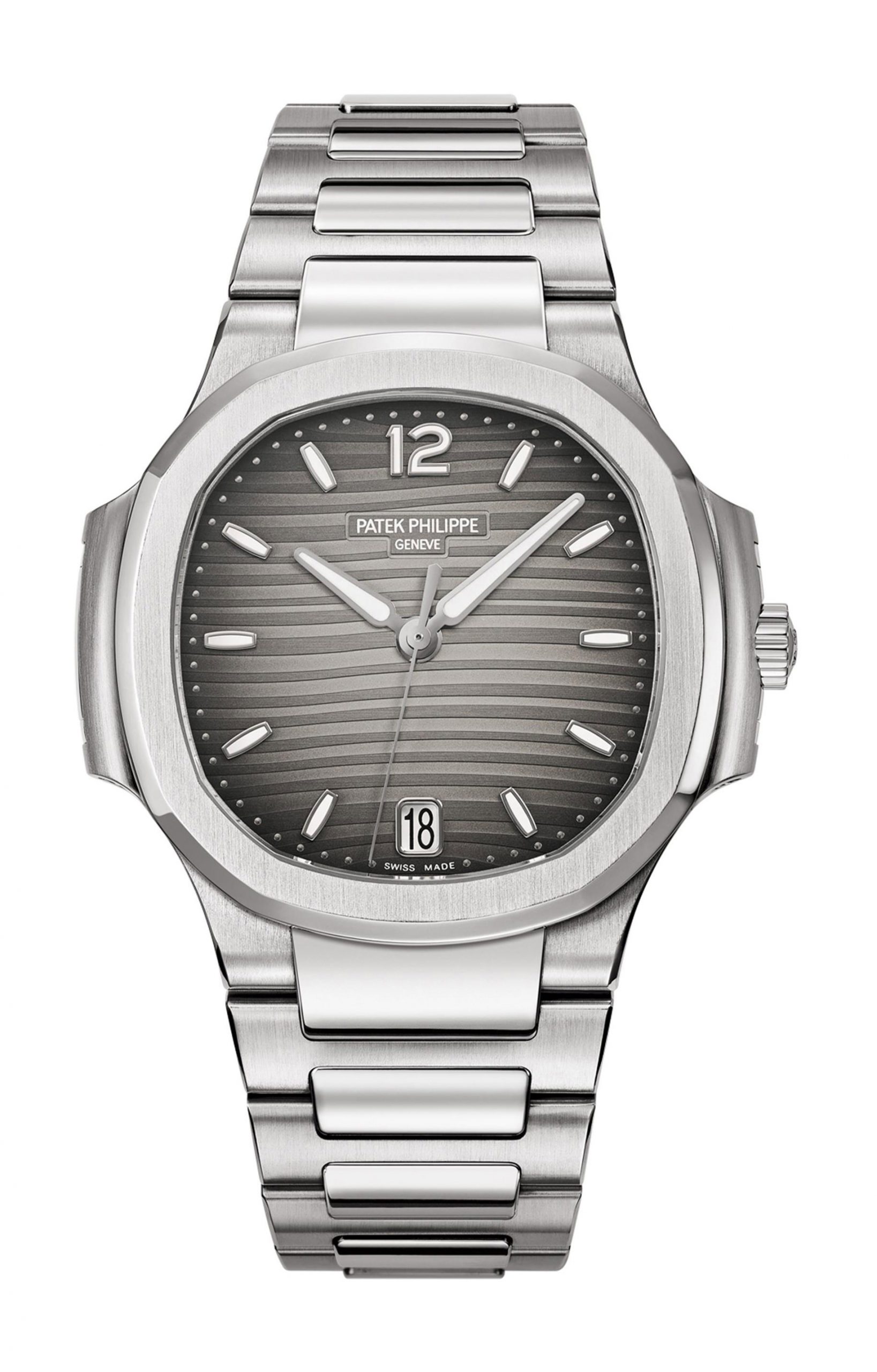 Patek Philippe Nautilus “Ladies Automatic” luxury timepiece - detailed view