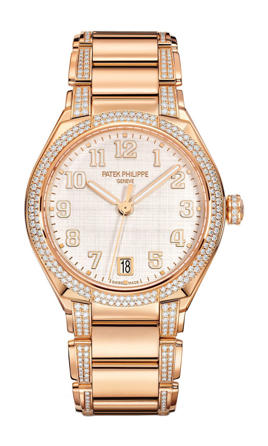 Patek Philippe Twenty-4 luxury timepiece - detailed view
