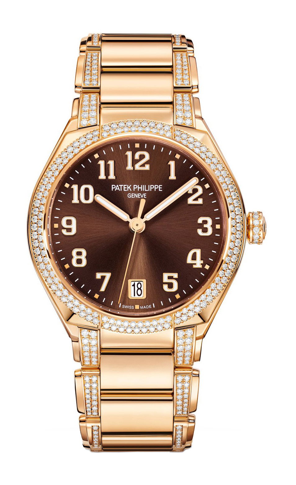Patek Philippe Twenty-4 luxury timepiece - detailed view
