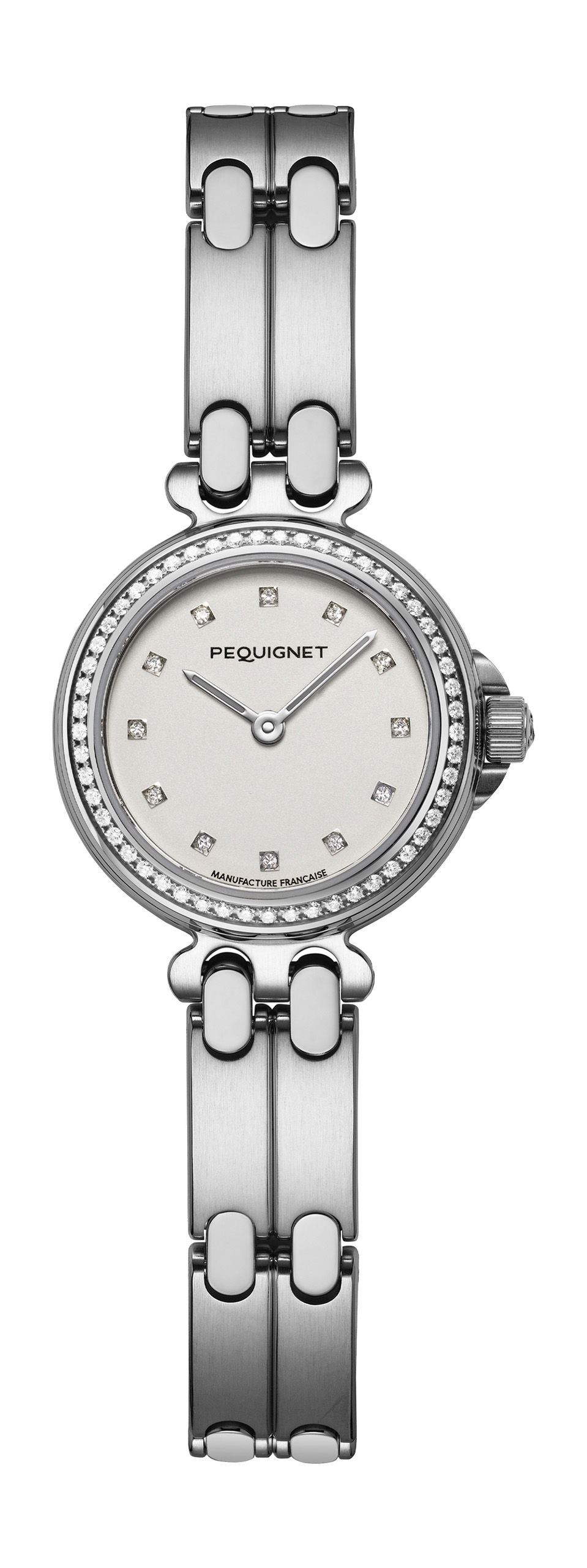 Pequignet Moorea 25 luxury timepiece - detailed view