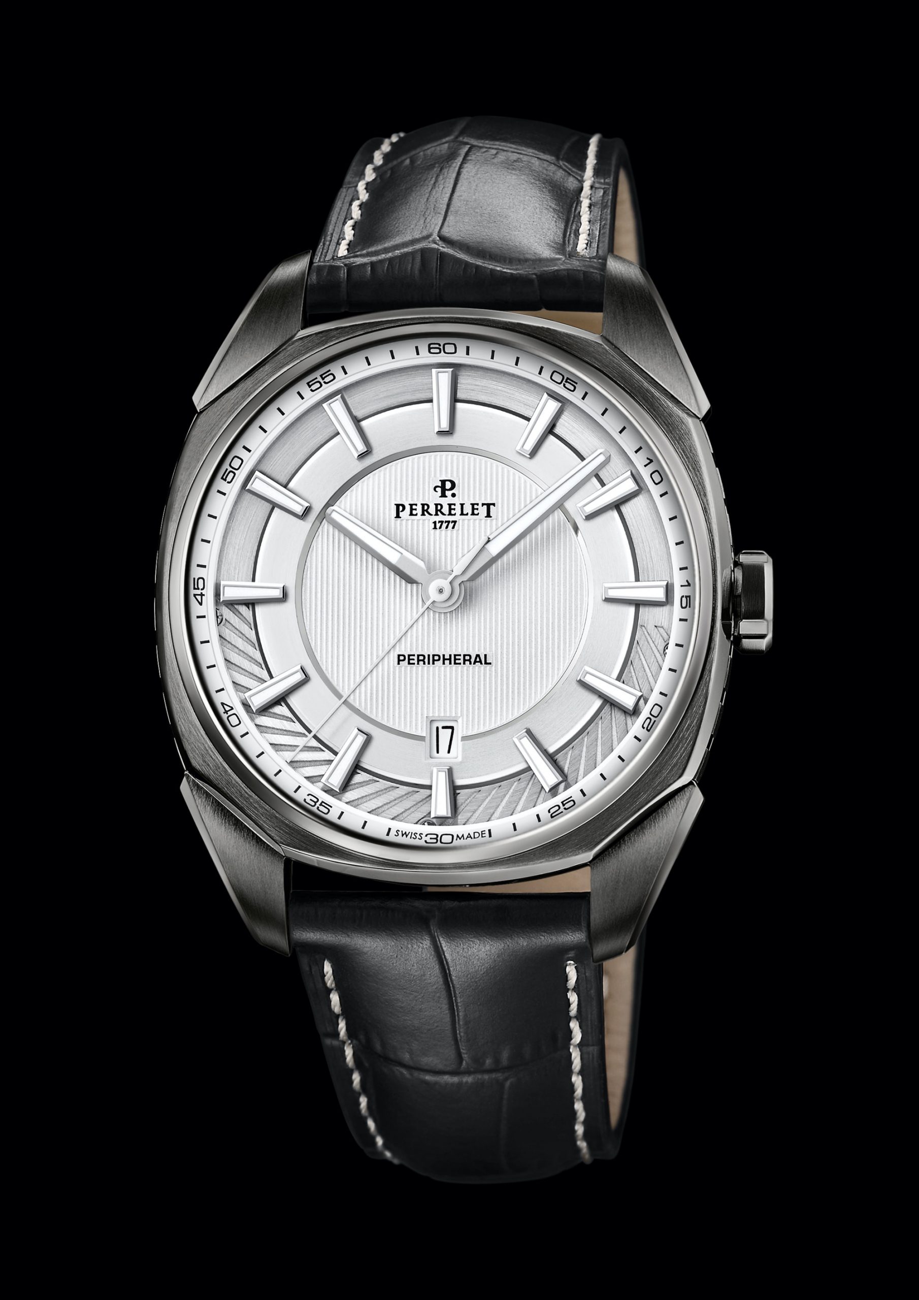 Perrelet LAB Peripheral 3 Hands & Date - View 2