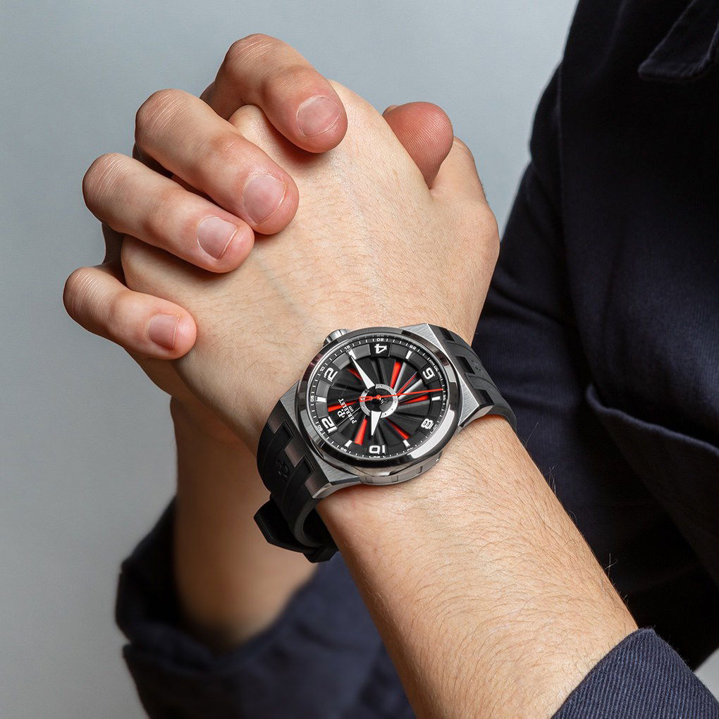 Perrelet Turbine Evo 3 Hands - View 3