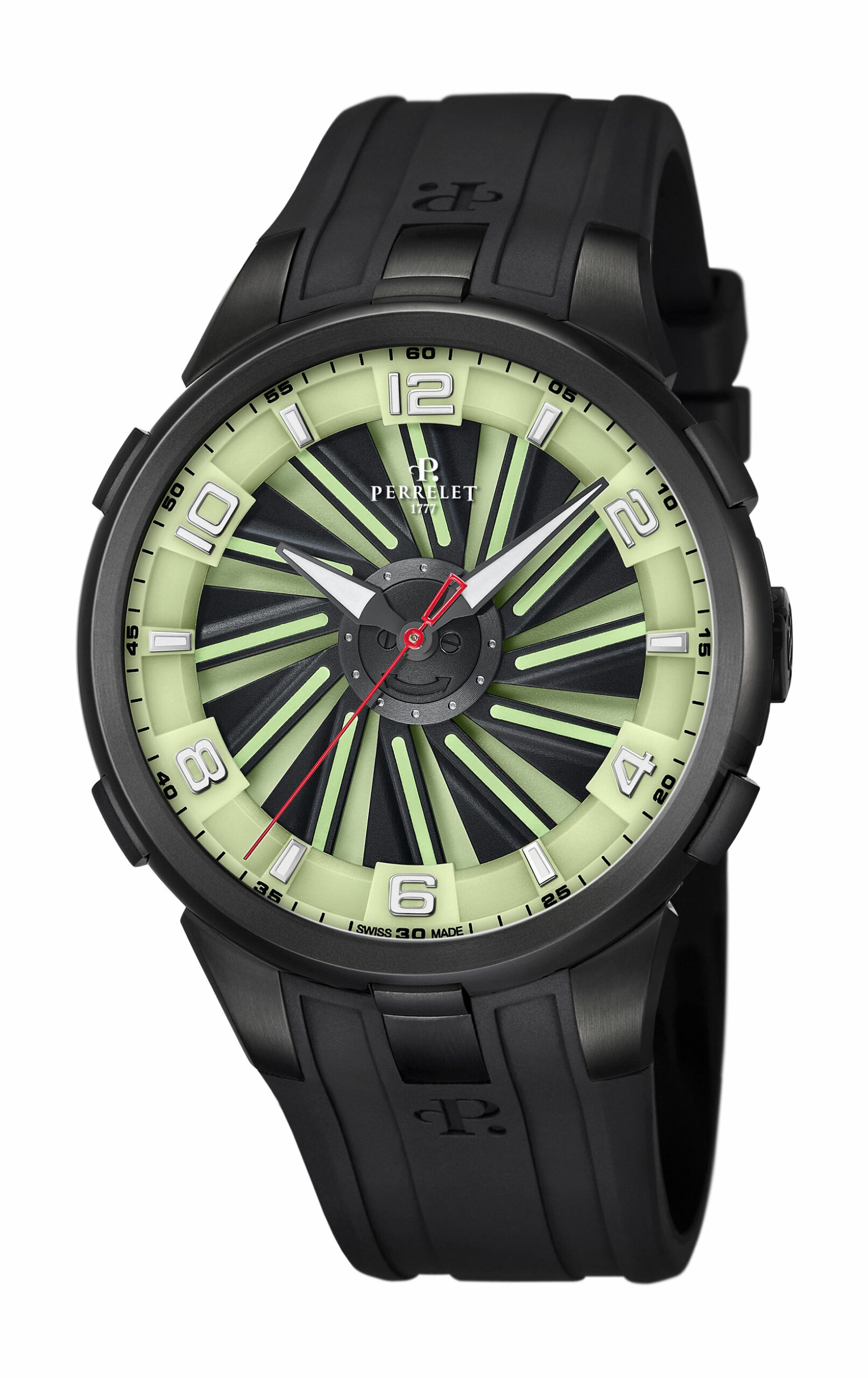 Perrelet Turbine Full Lum Limited Edition luxury timepiece - detailed view