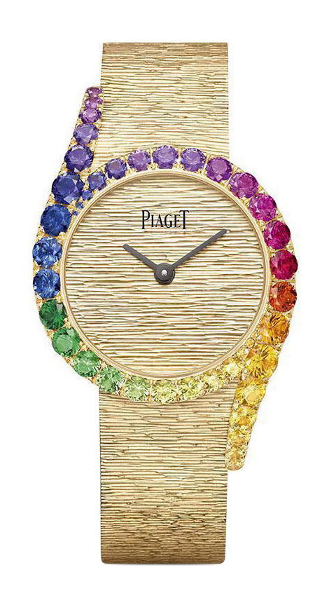 Piaget Limelight Gala Precious Rainbow luxury timepiece - detailed view
