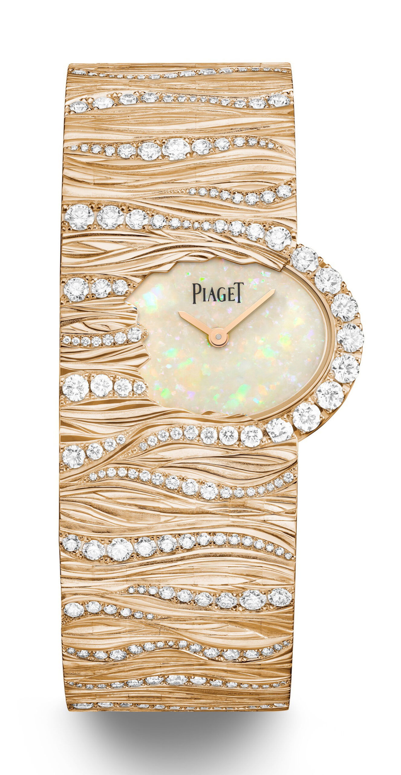 Piaget Limelight High Jewellery Cuff luxury timepiece - detailed view