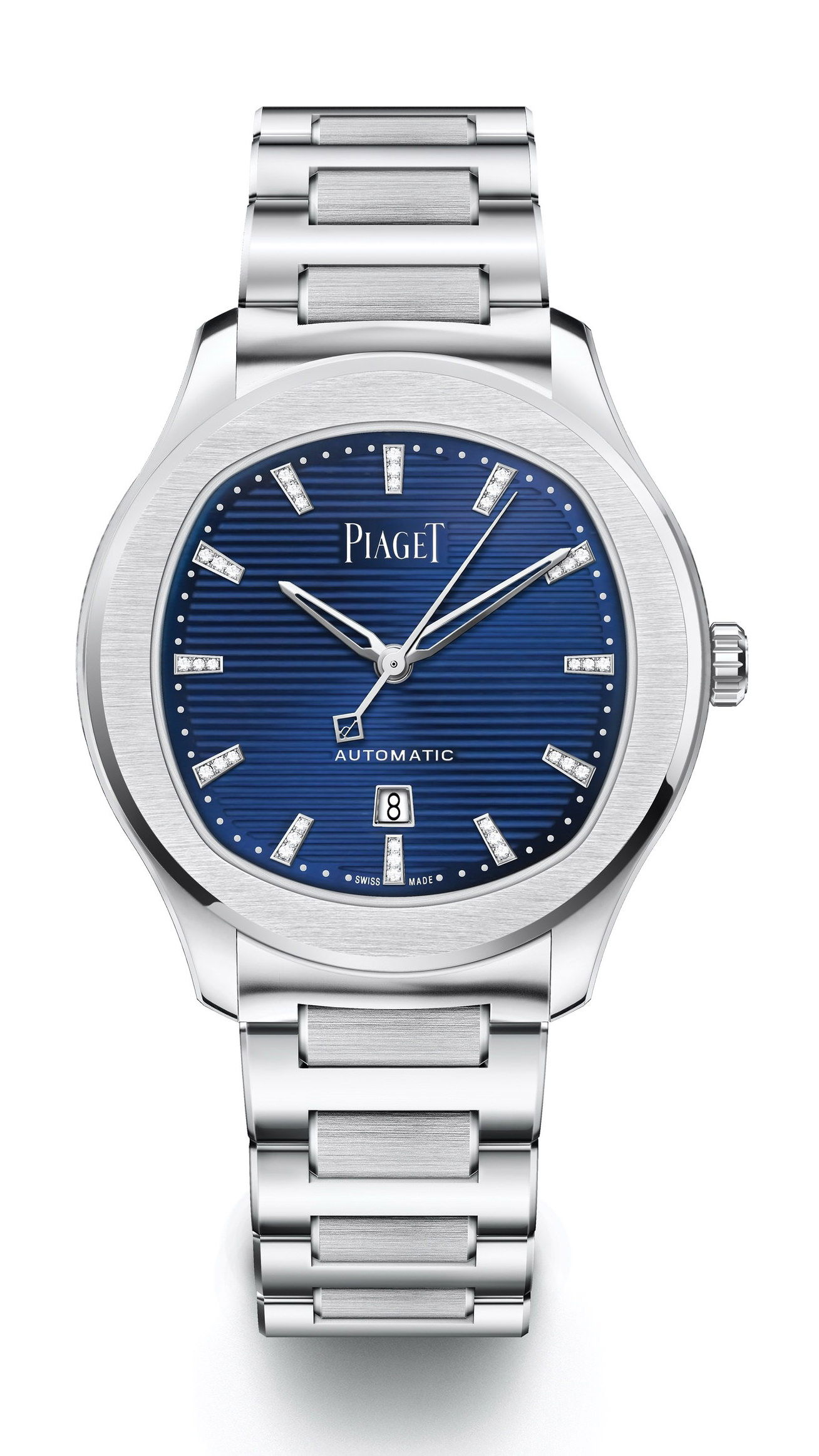 Piaget Polo Date luxury timepiece - detailed view