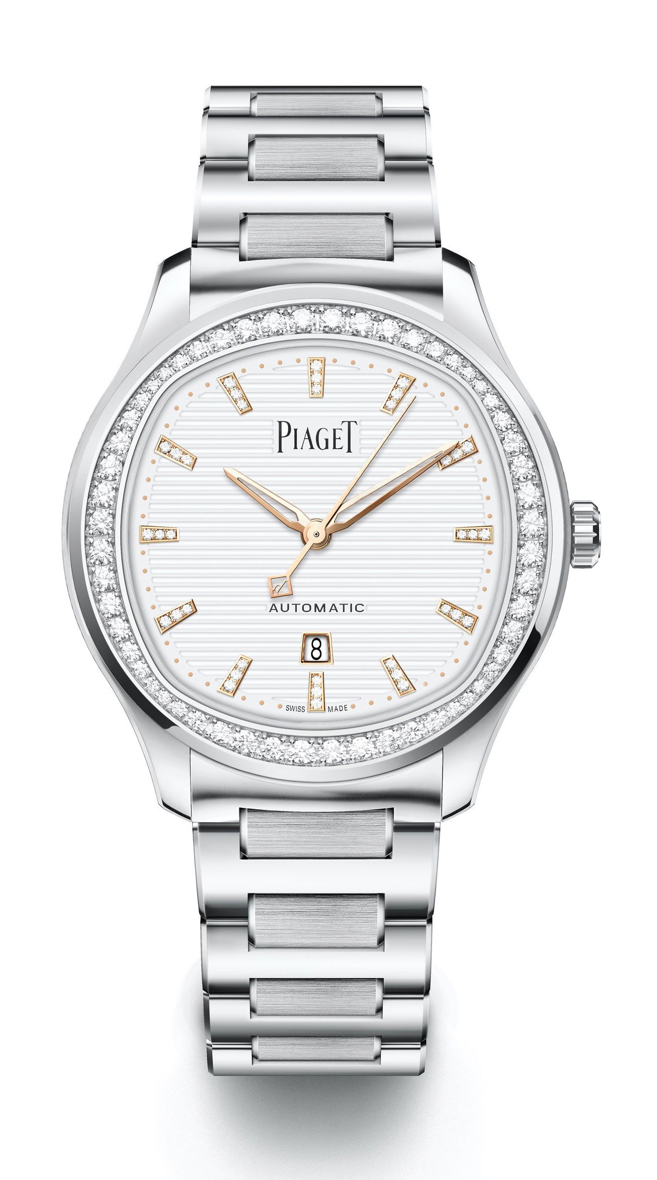 Piaget Polo Date luxury timepiece - detailed view