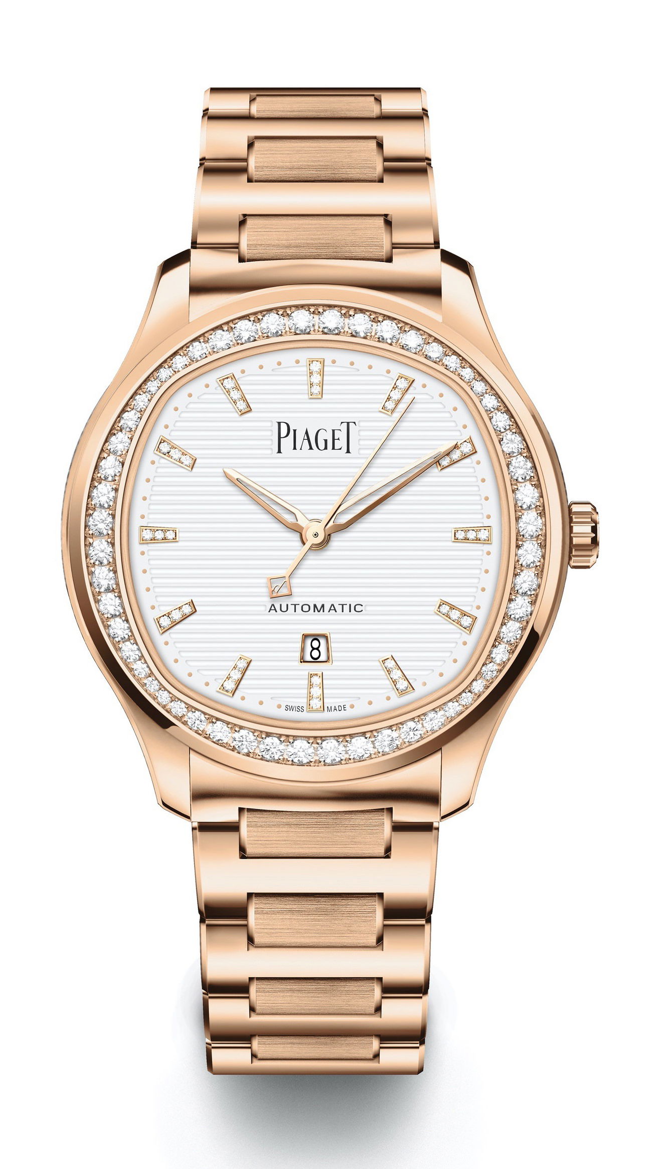 Piaget Polo Date luxury timepiece - detailed view