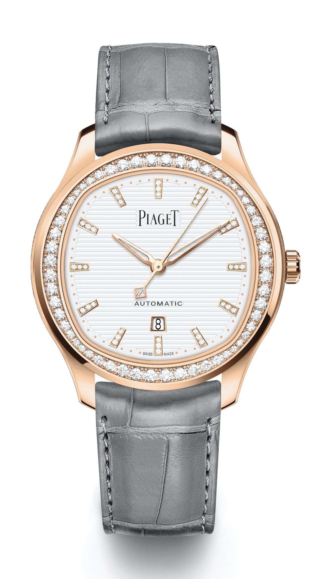 Piaget Polo Date luxury timepiece - detailed view