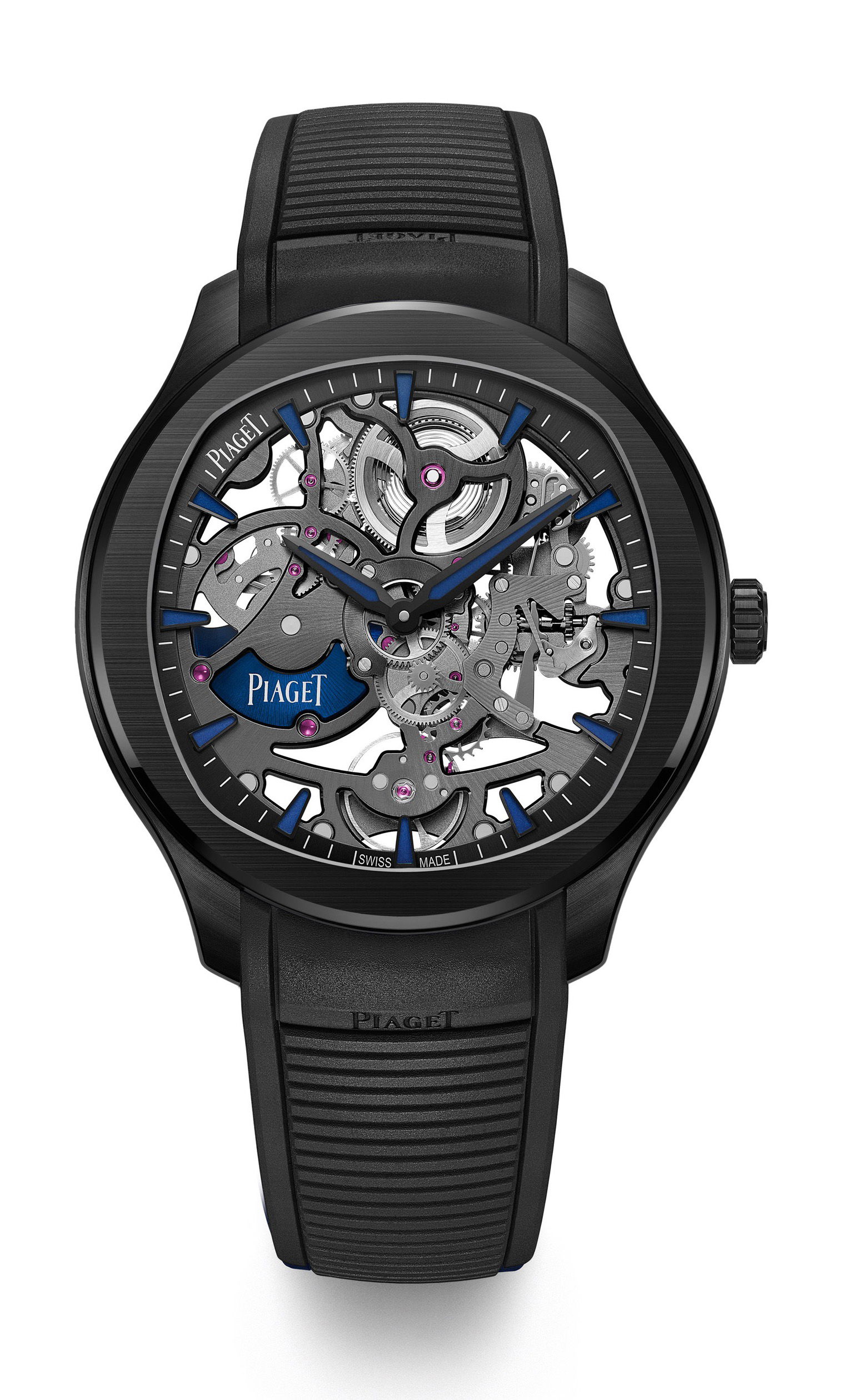 Piaget Polo Skeleton Ceramic luxury timepiece - detailed view