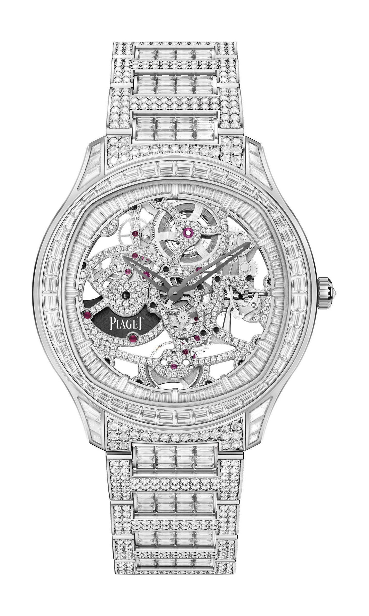 Piaget Polo Skeleton High-Jewellery luxury timepiece - detailed view