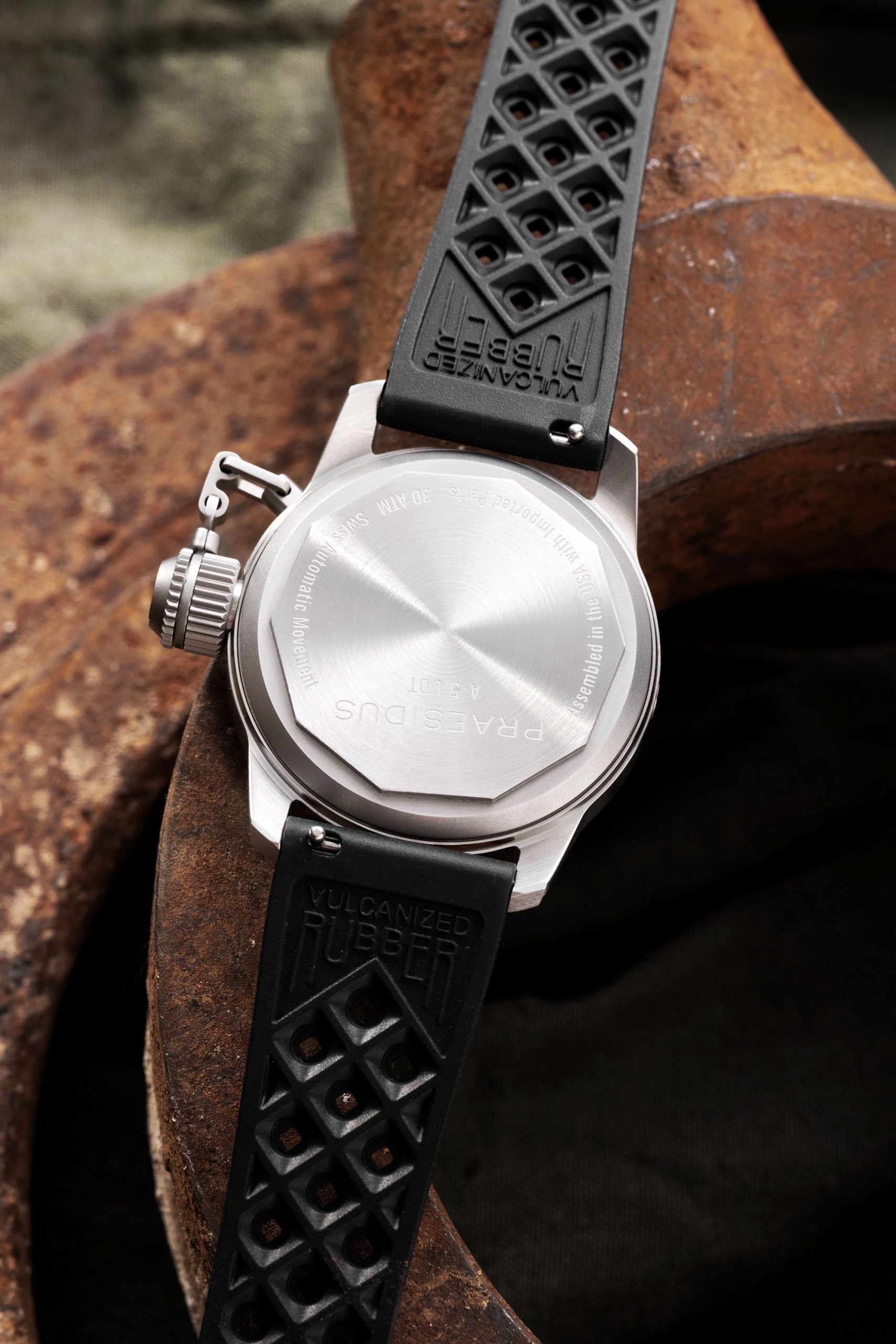 Praesidus A-5 UDT: Black Rubber Tropic - View 2