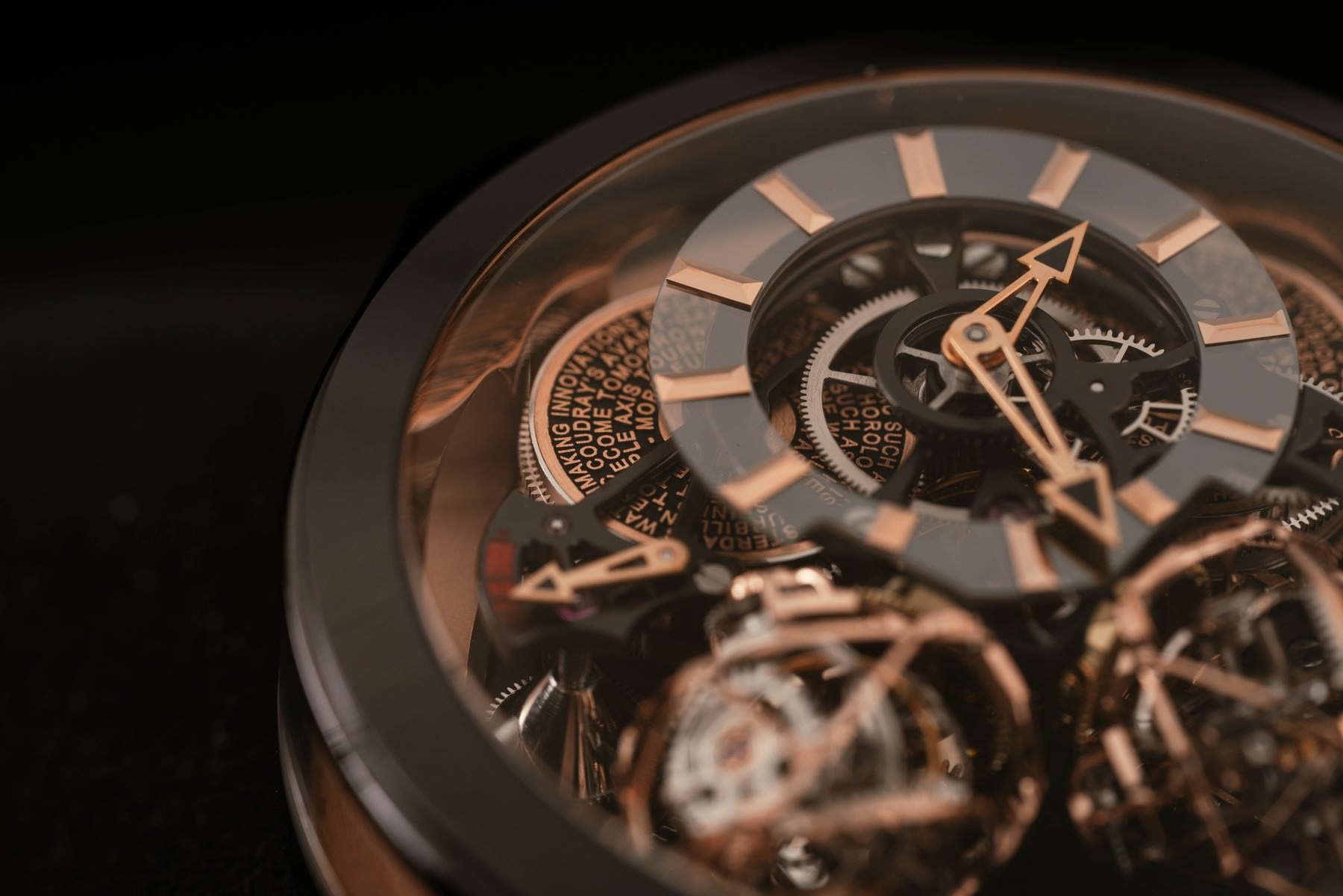 Purnell Escape II 18K Black Gold Matte - View 2