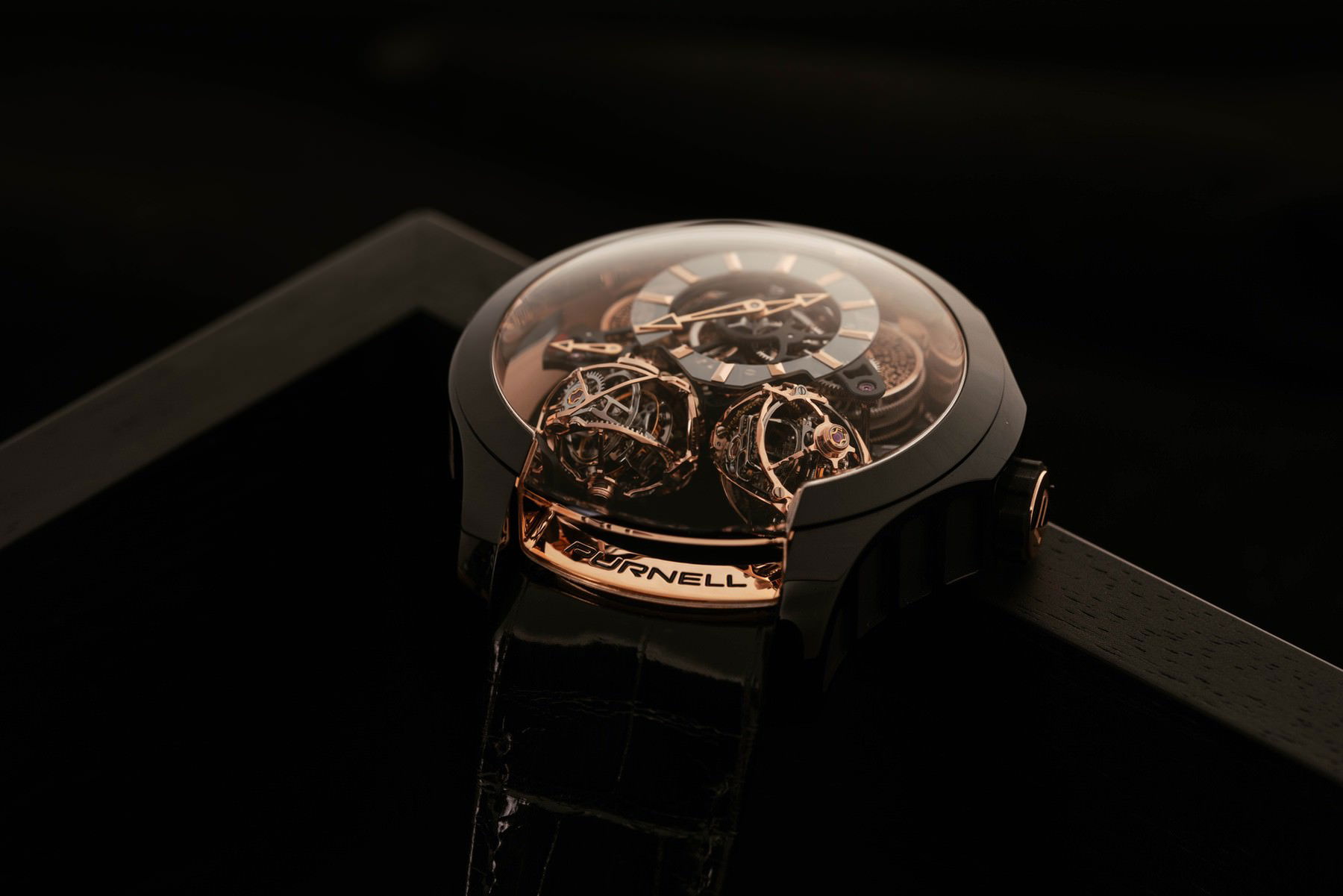 Purnell Escape II 18K Black Gold Matte - View 3