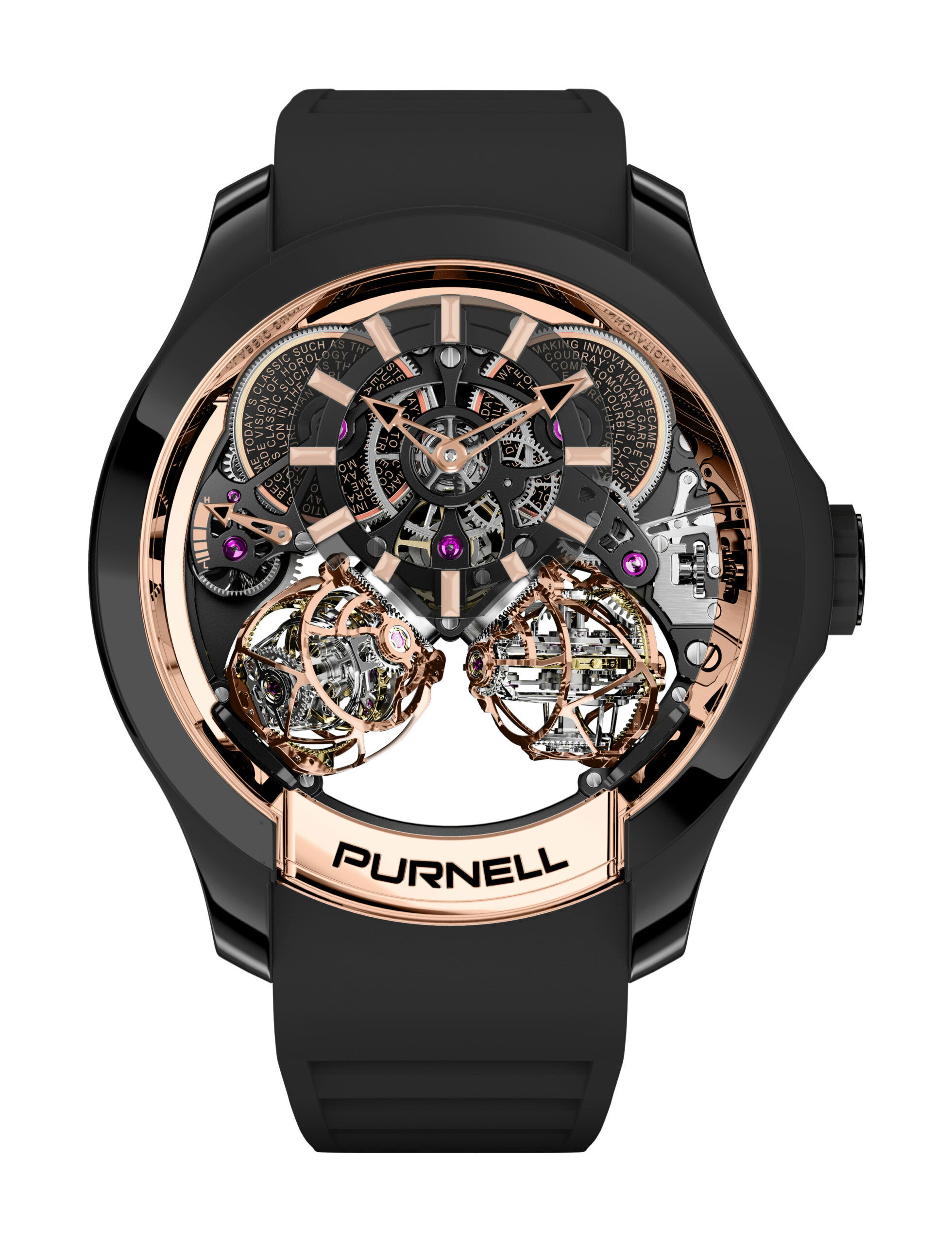 Purnell Escape II 18K Black Gold Polished watch