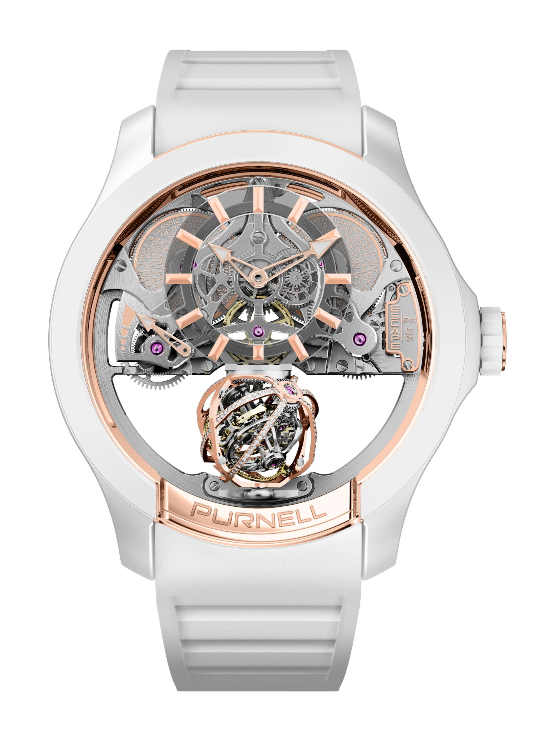 Purnell Escape Primo White Purnell Microfiber watch