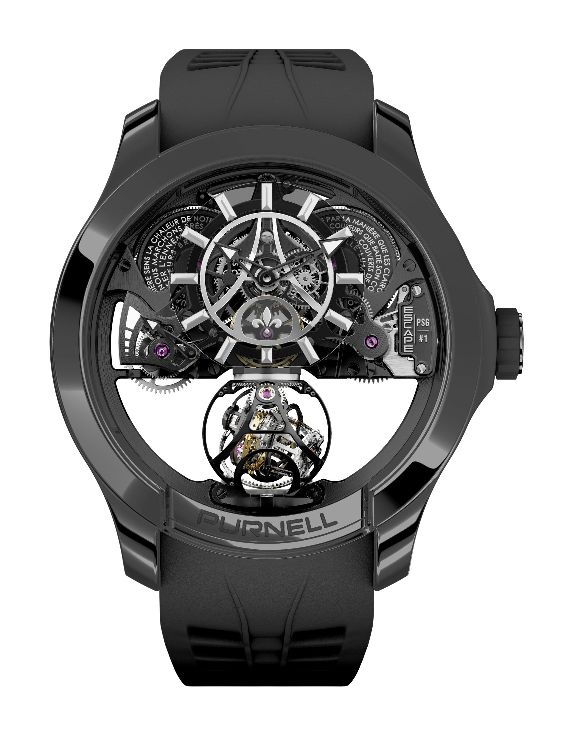 Purnell Purnell x PSG Limited Edition luxury timepiece - detailed view