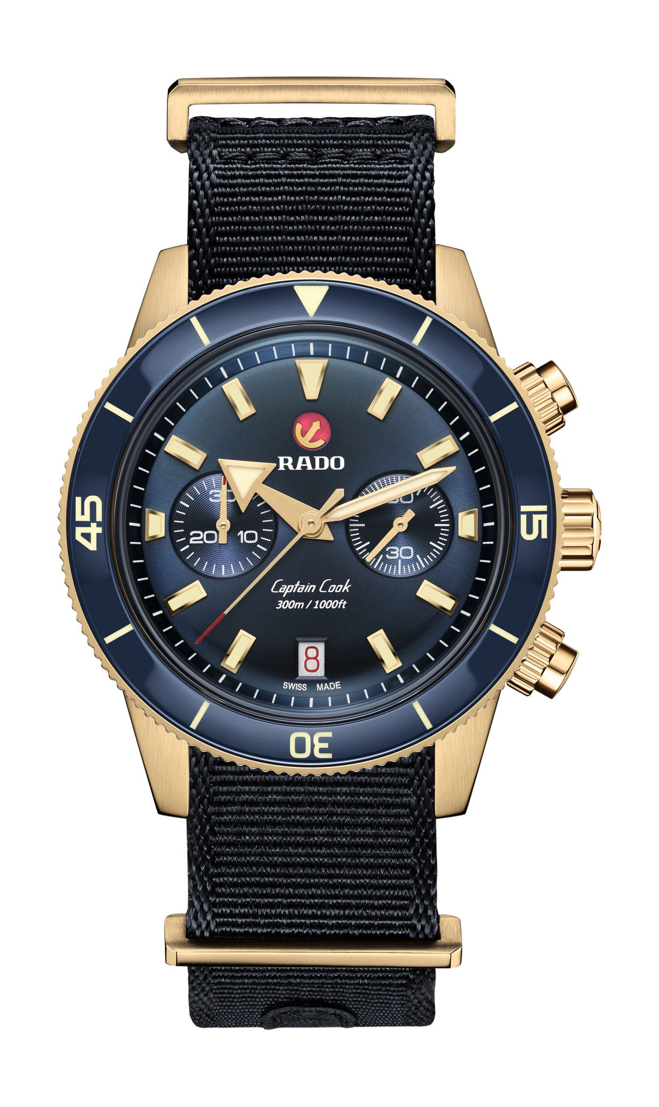 Rado Captain Cook Automatic Chronograph - View 3