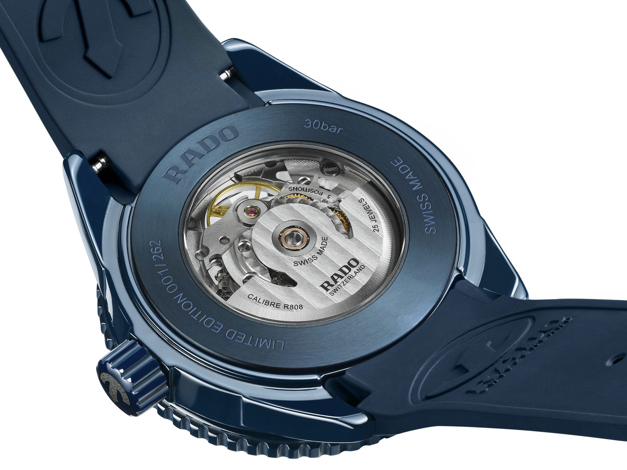Rado Captain Cook High-Tech Ceramic Skeleton - View 3