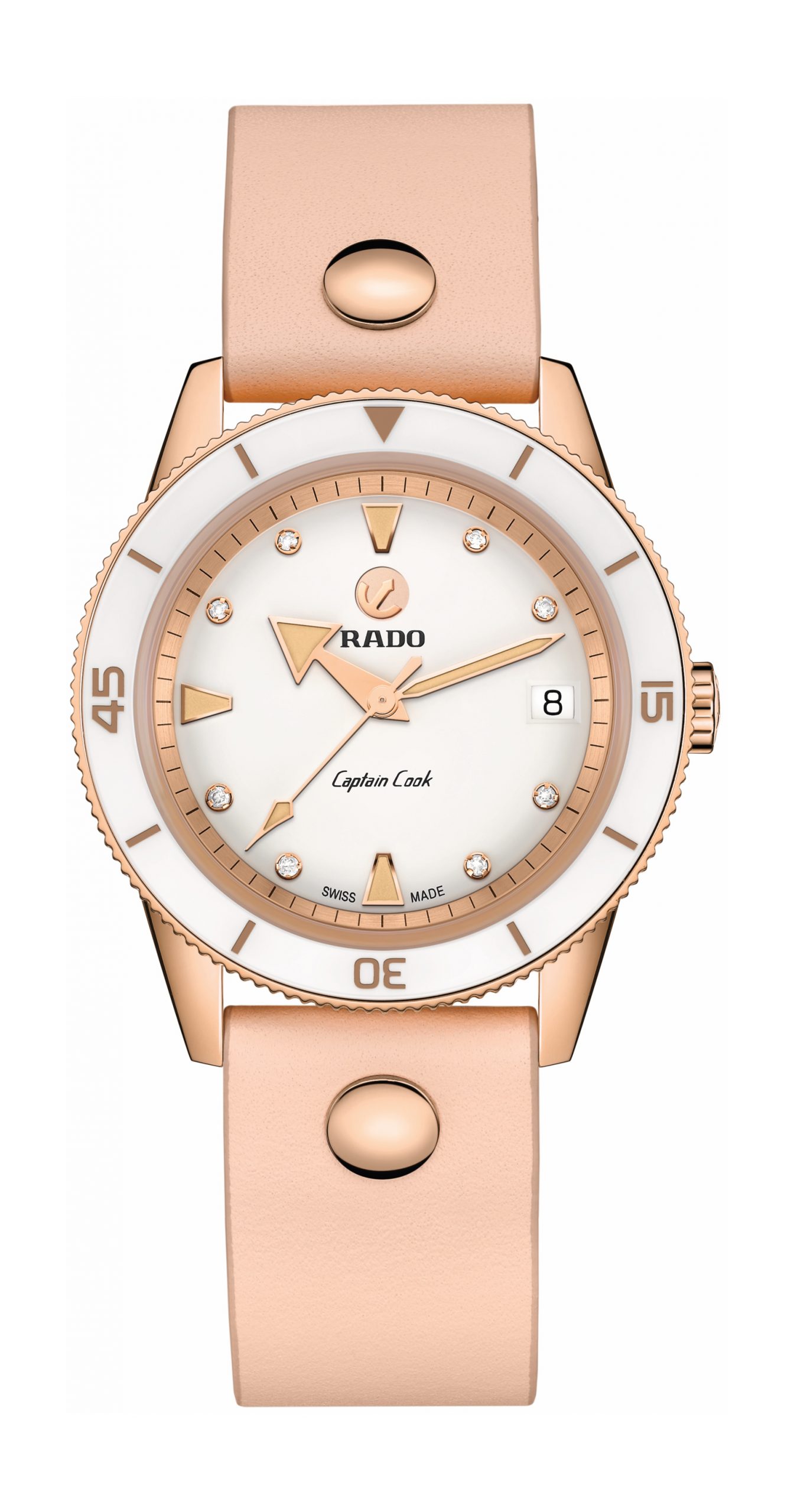 Rado Captain Cook Marina Hoermanseder luxury timepiece - detailed view