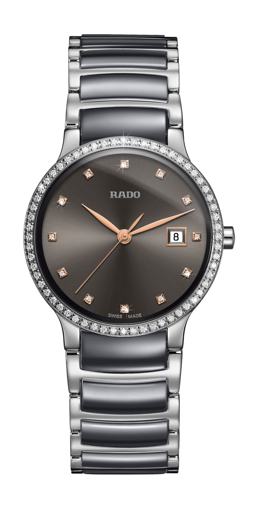 Rado Centrix luxury timepiece - detailed view