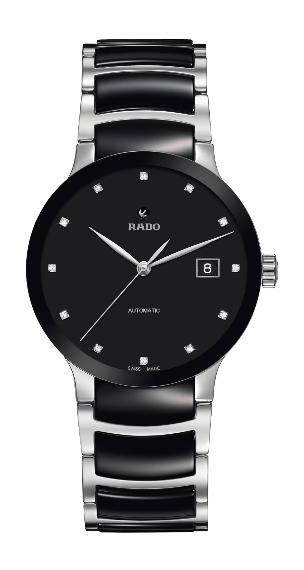 Rado Centrix Automatic Diamonds luxury timepiece - detailed view