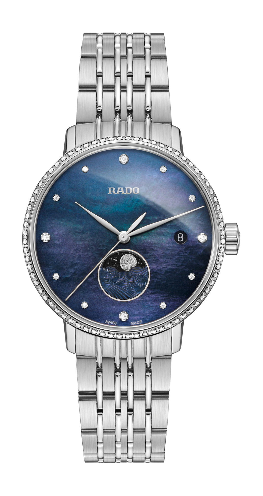 Rado Coupole Classic luxury timepiece - detailed view