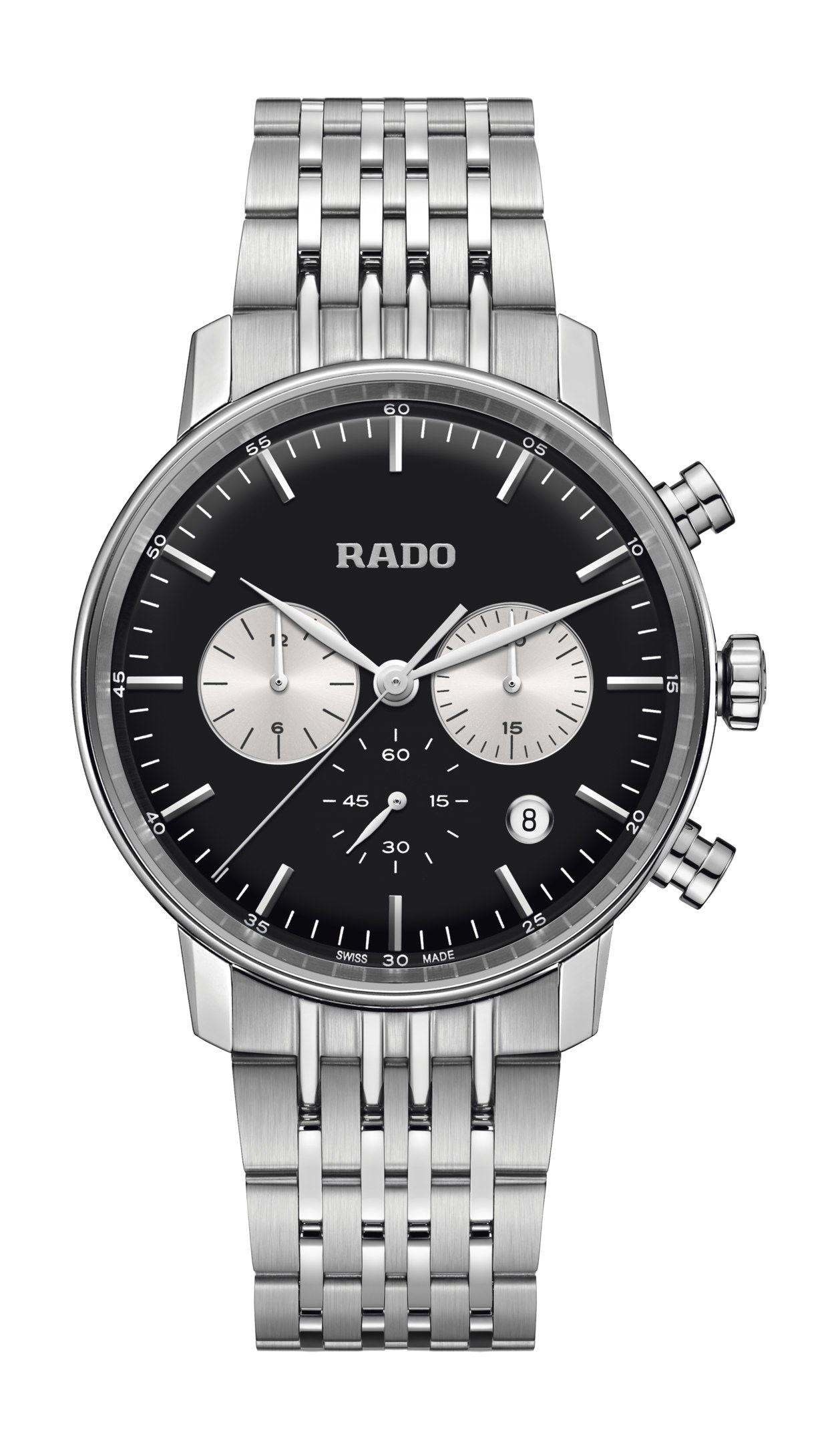 Rado Coupole Classic Chronograph luxury timepiece - detailed view
