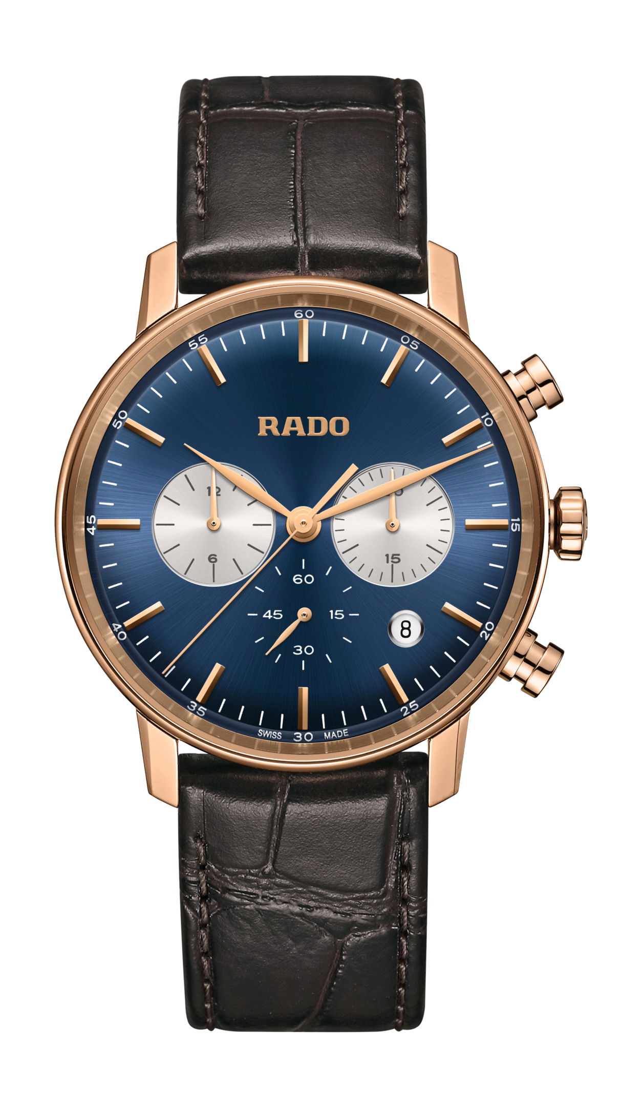 Rado Coupole Classic Chronograph luxury timepiece - detailed view