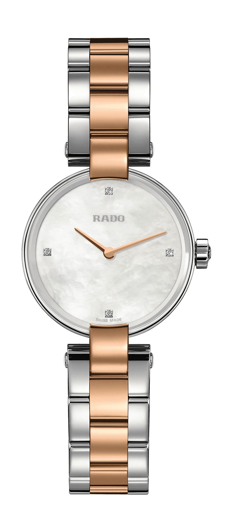 Rado Coupole Diamonds luxury timepiece - detailed view