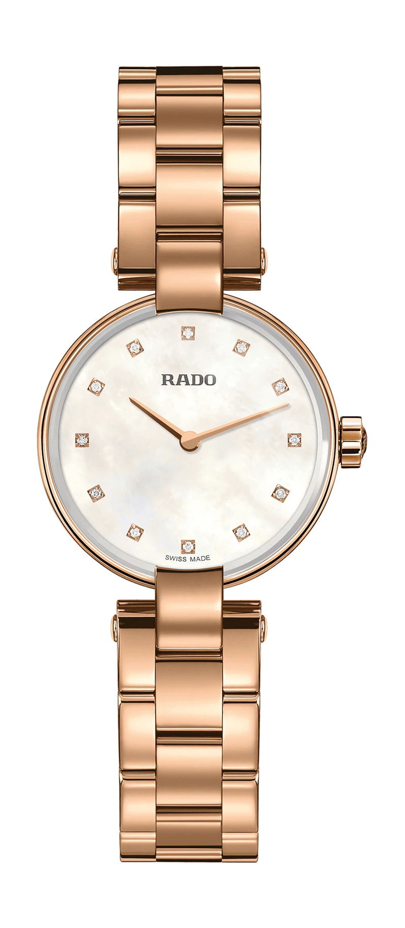 Rado Coupole Diamonds luxury timepiece - detailed view