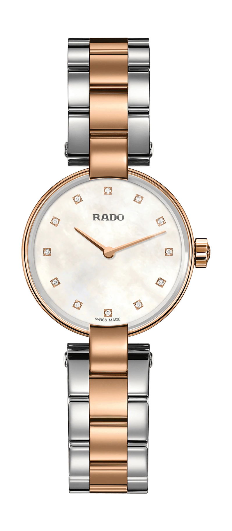 Rado Coupole Diamonds luxury timepiece - detailed view