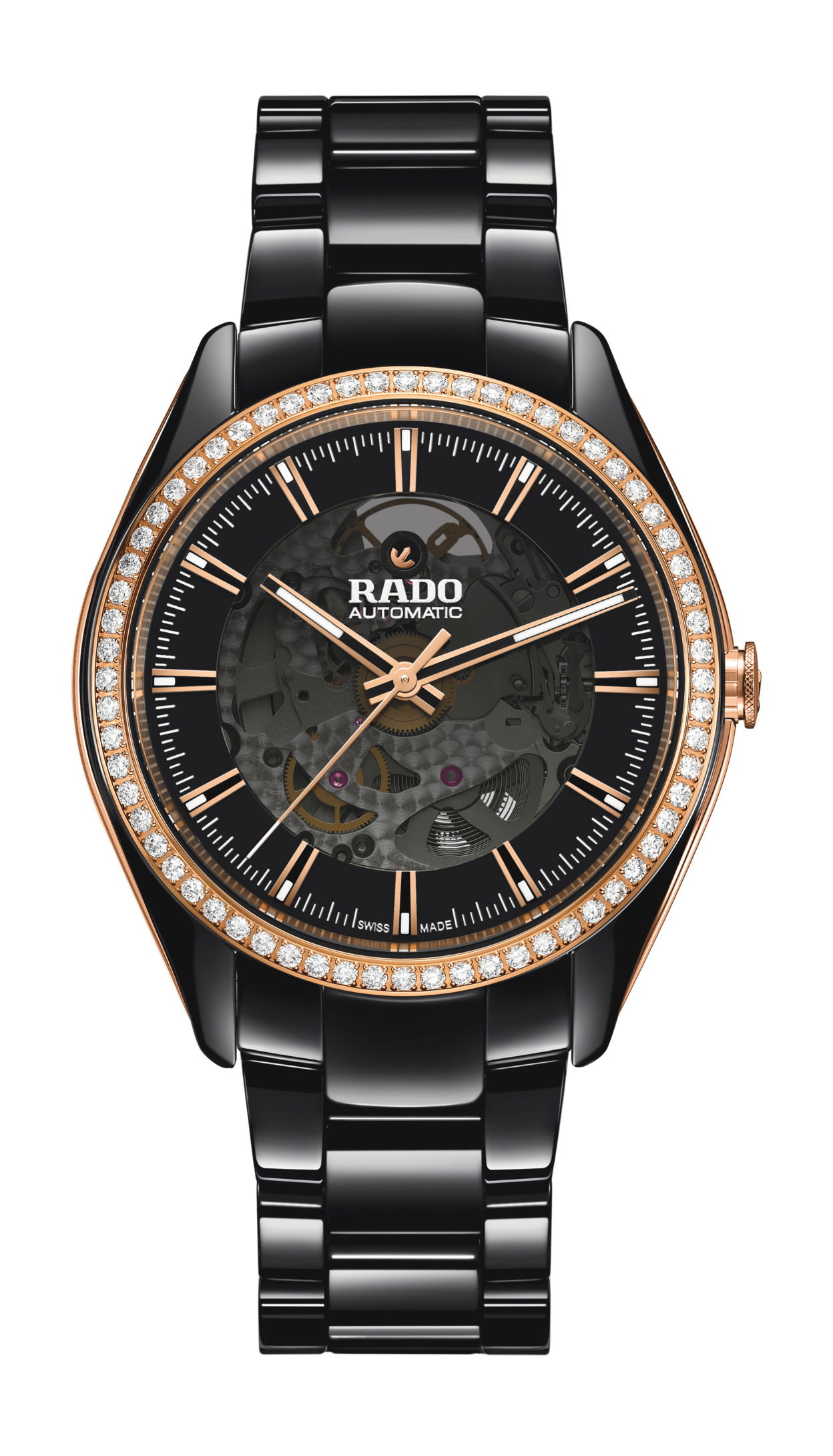 Rado HyperChrome luxury timepiece - detailed view