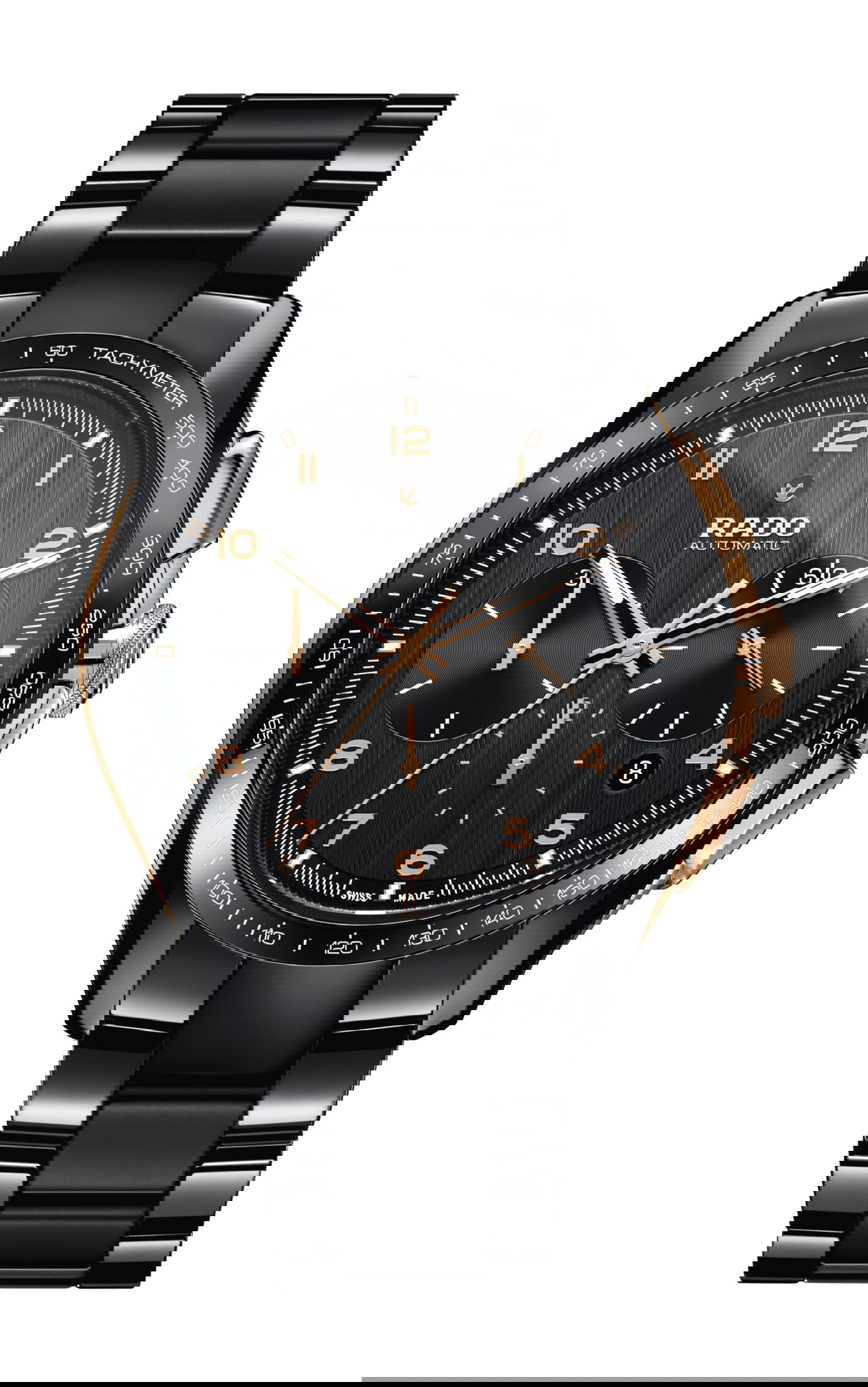 Rado HyperChrome Automatic Chronograph luxury timepiece - detailed view