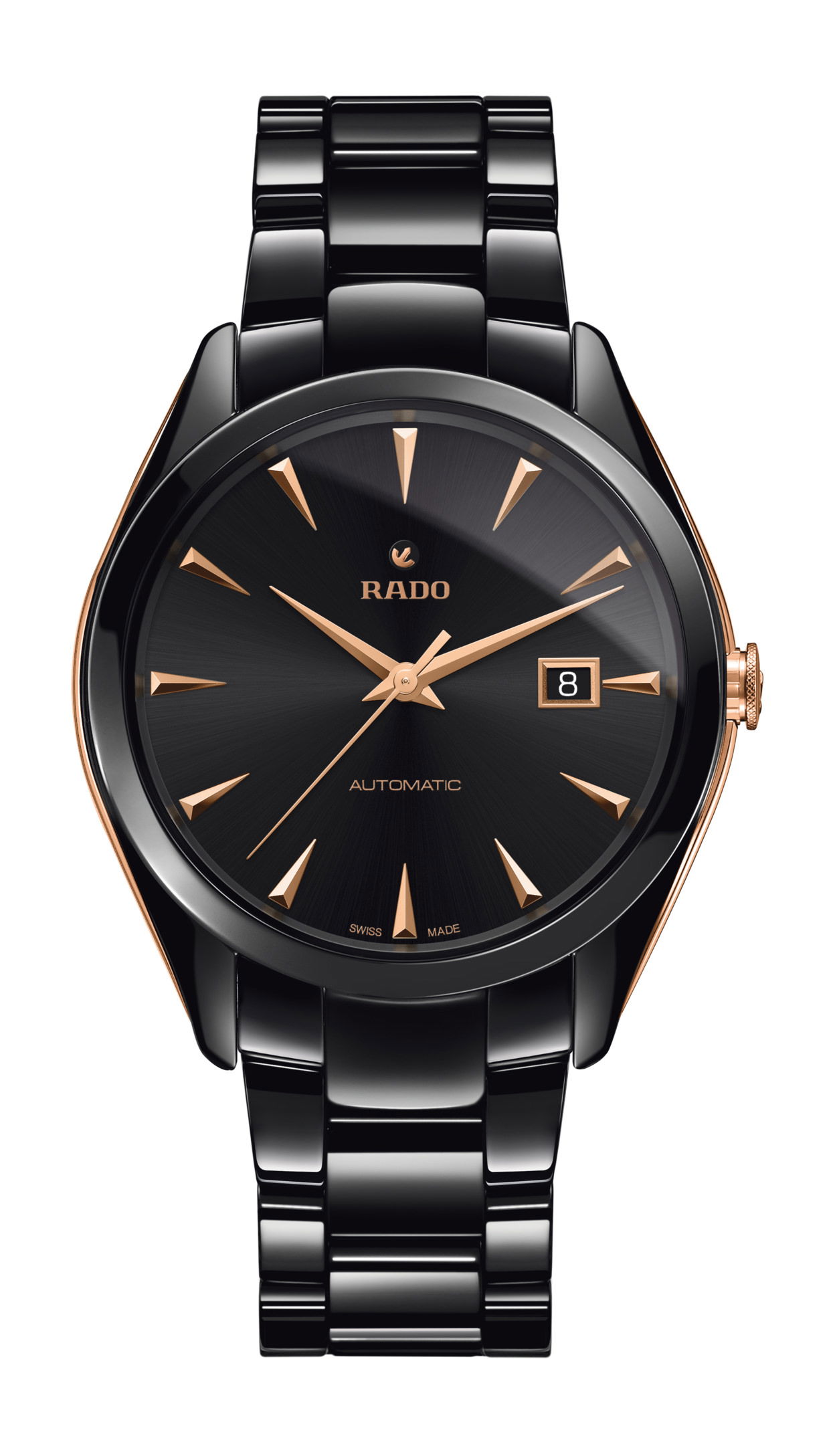 Rado HyperChrome Automatic luxury timepiece - detailed view