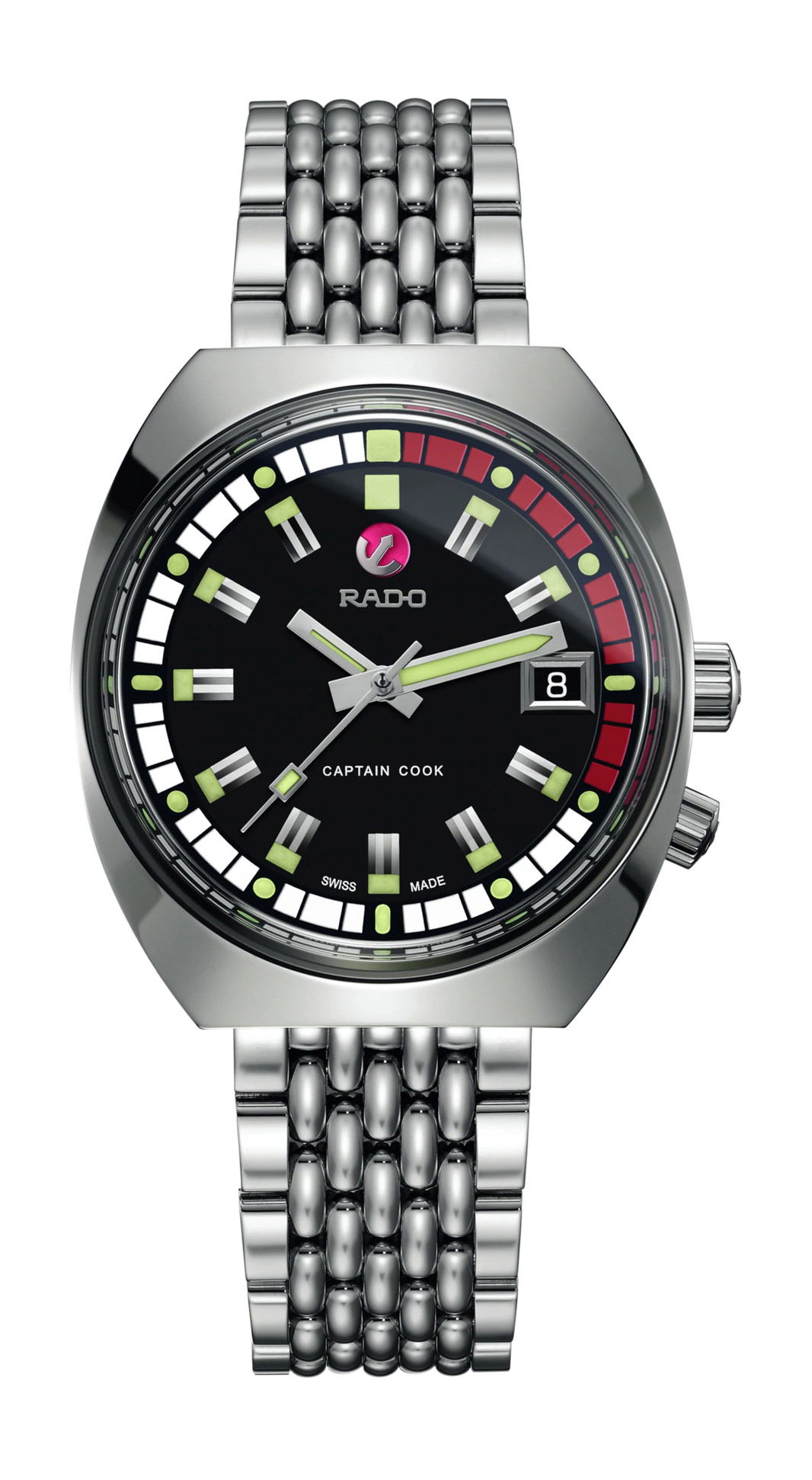 Rado Tradition Captain Cook MKIII luxury timepiece - detailed view