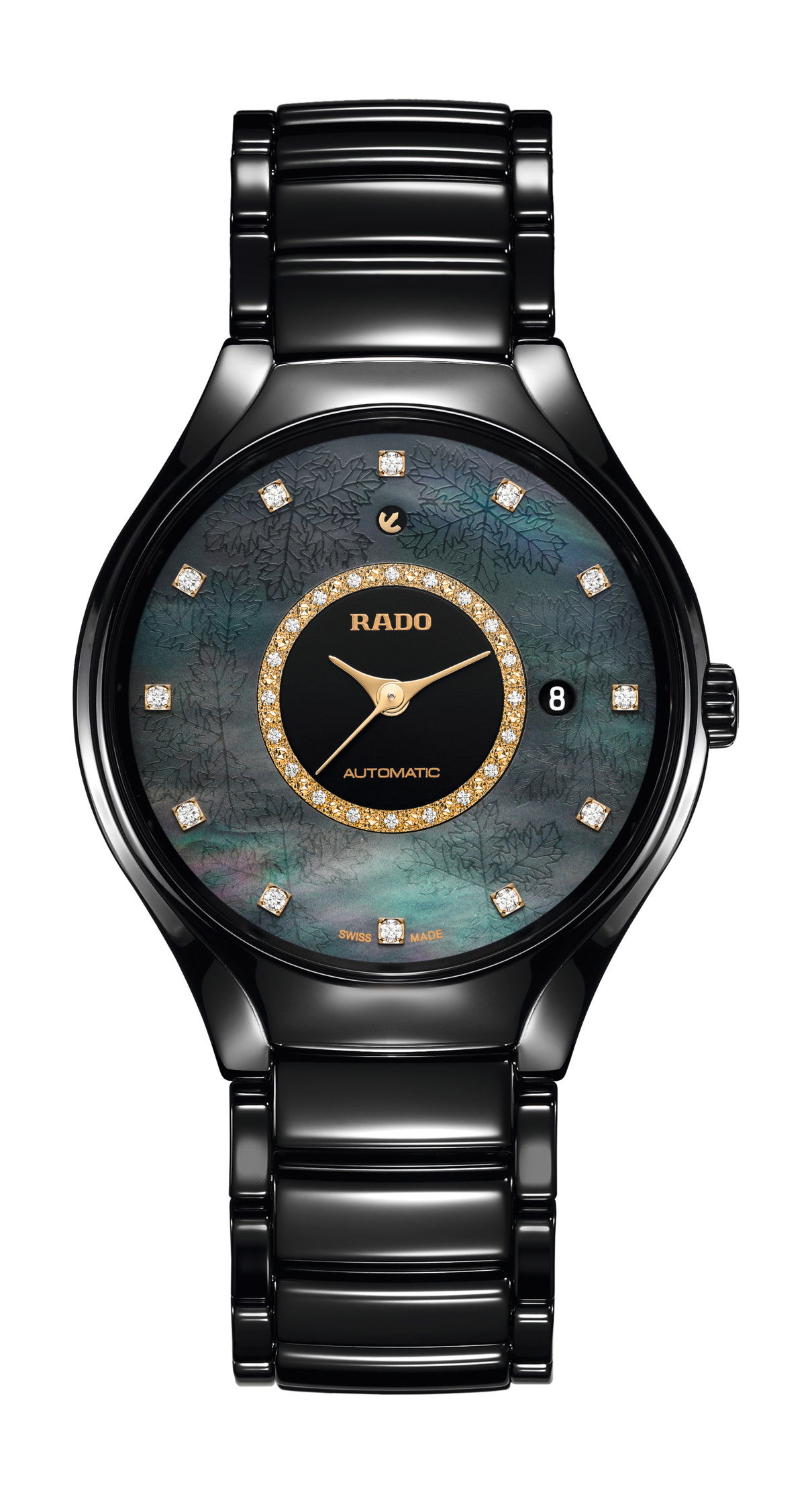 Rado True Great Gardens of the World luxury timepiece - detailed view