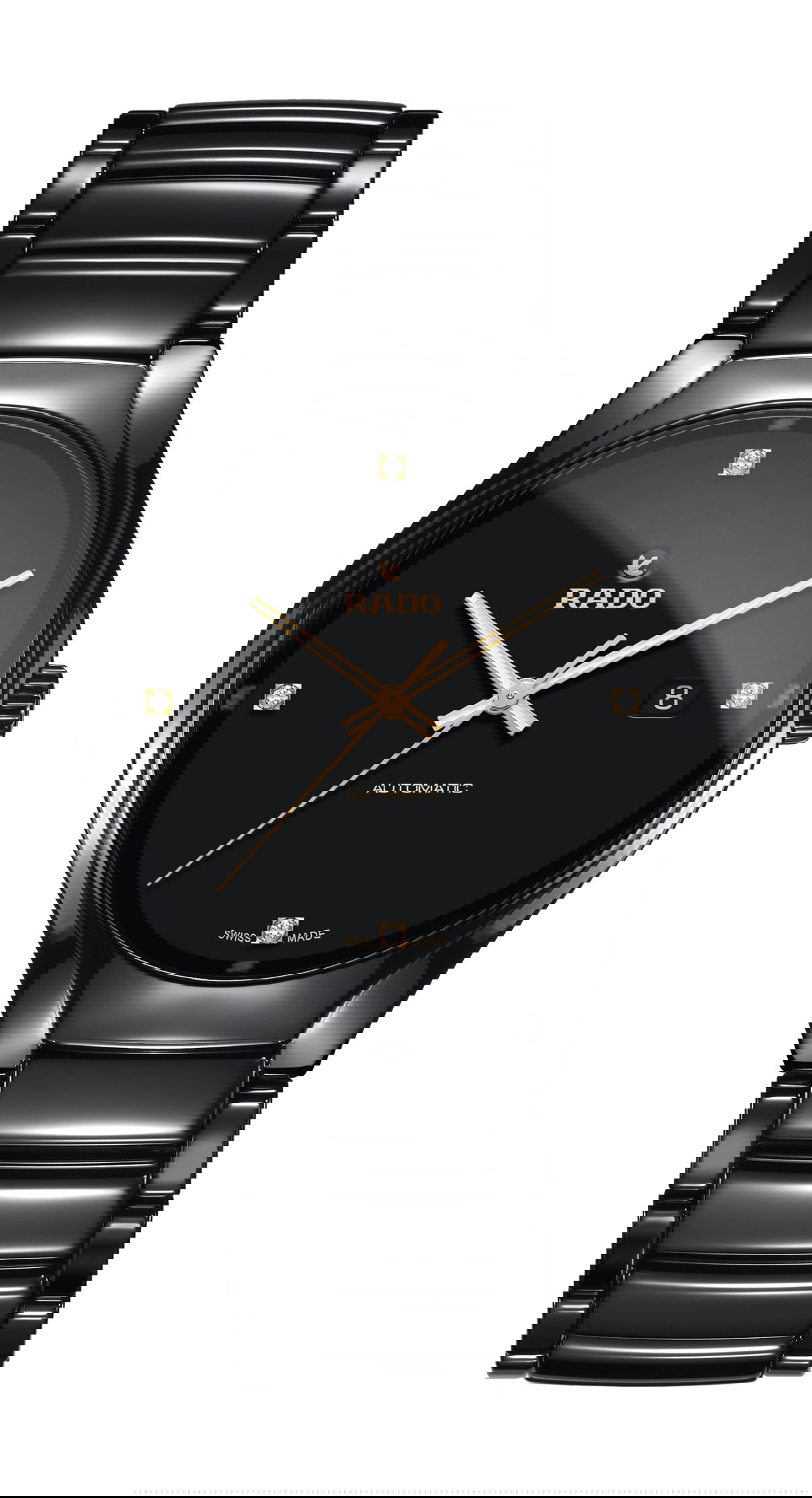 Rado True Automatic Diamonds luxury timepiece - detailed view
