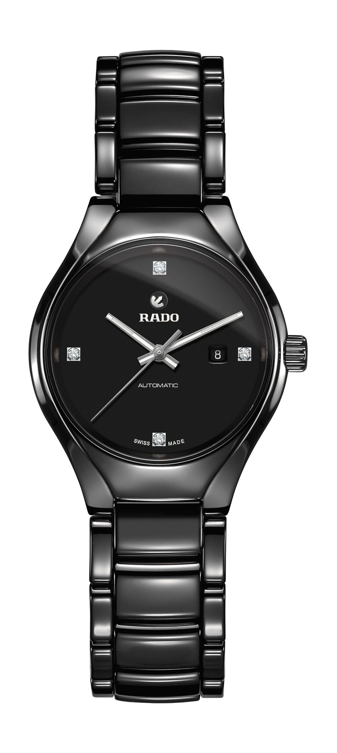 Rado True Automatic Diamonds luxury timepiece - detailed view