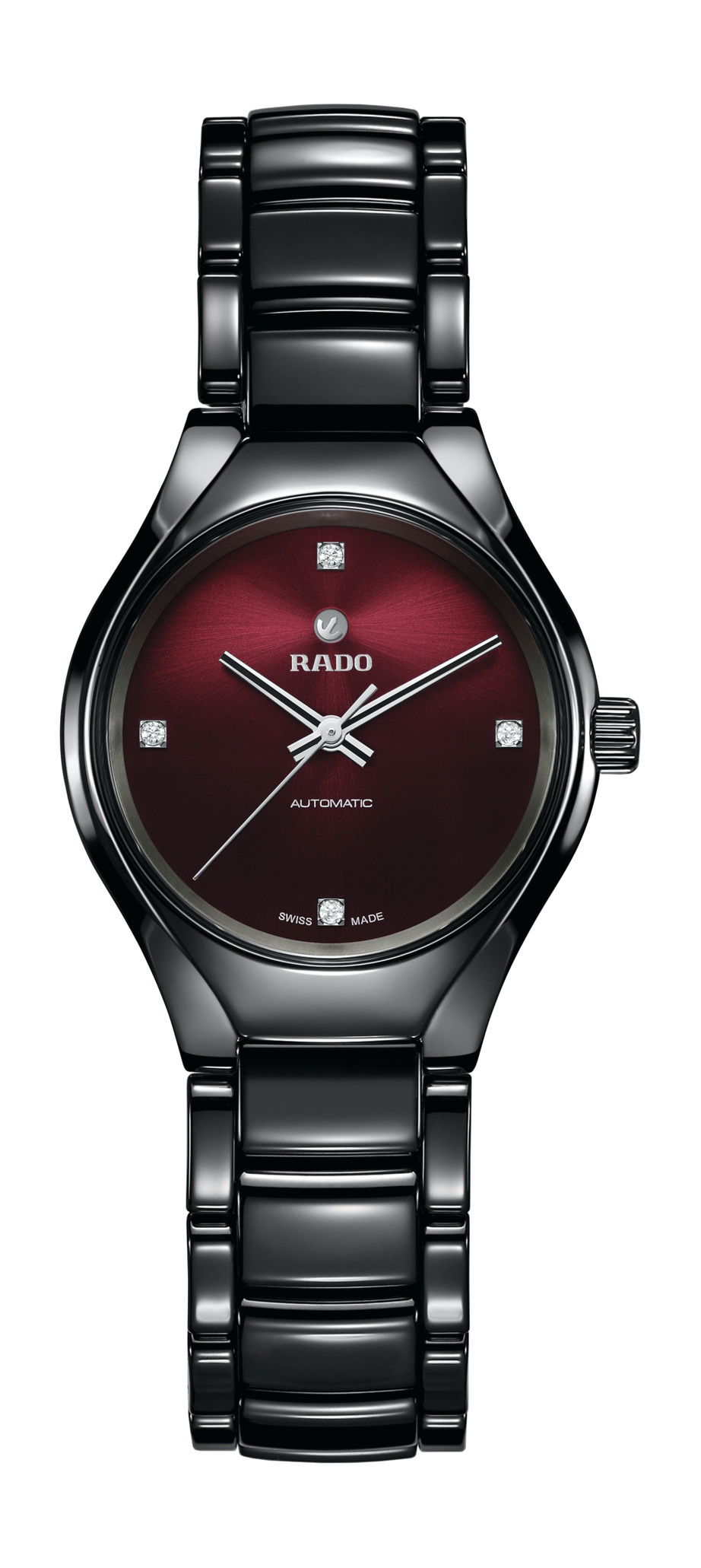 Rado True Automatic Diamonds luxury timepiece - detailed view