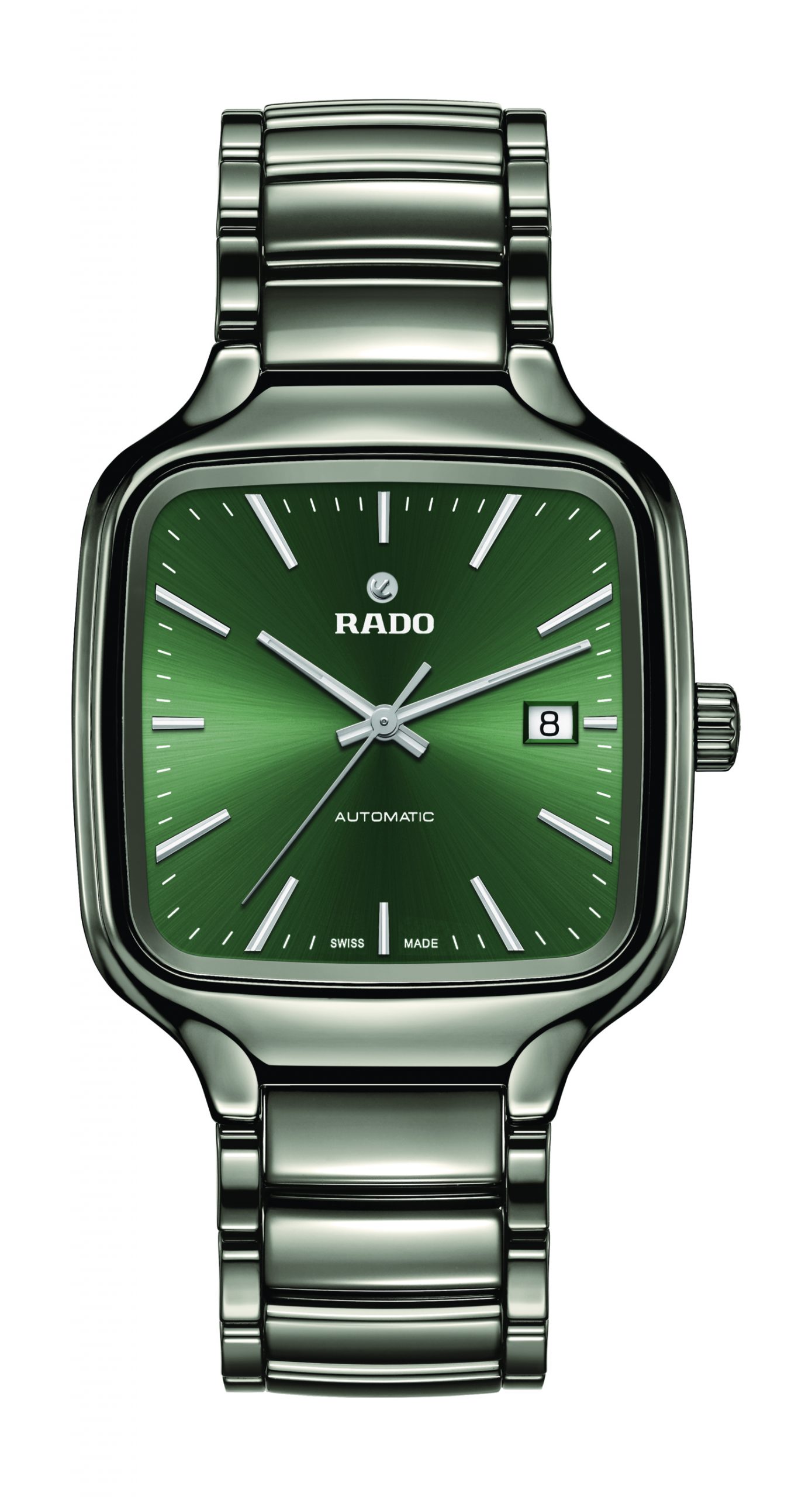 Rado True Square Automatic luxury timepiece - detailed view