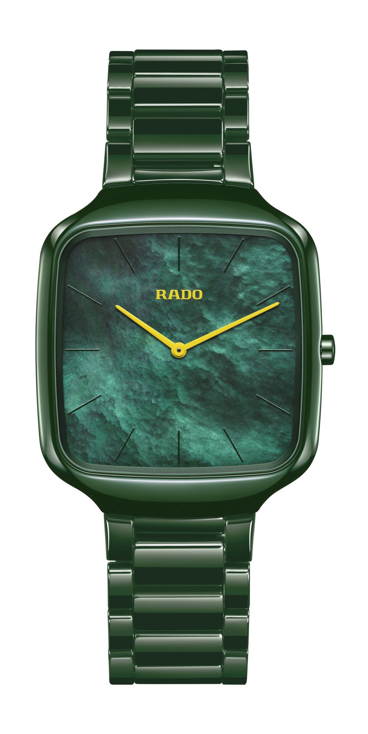 Rado True Square Thinline luxury timepiece - detailed view