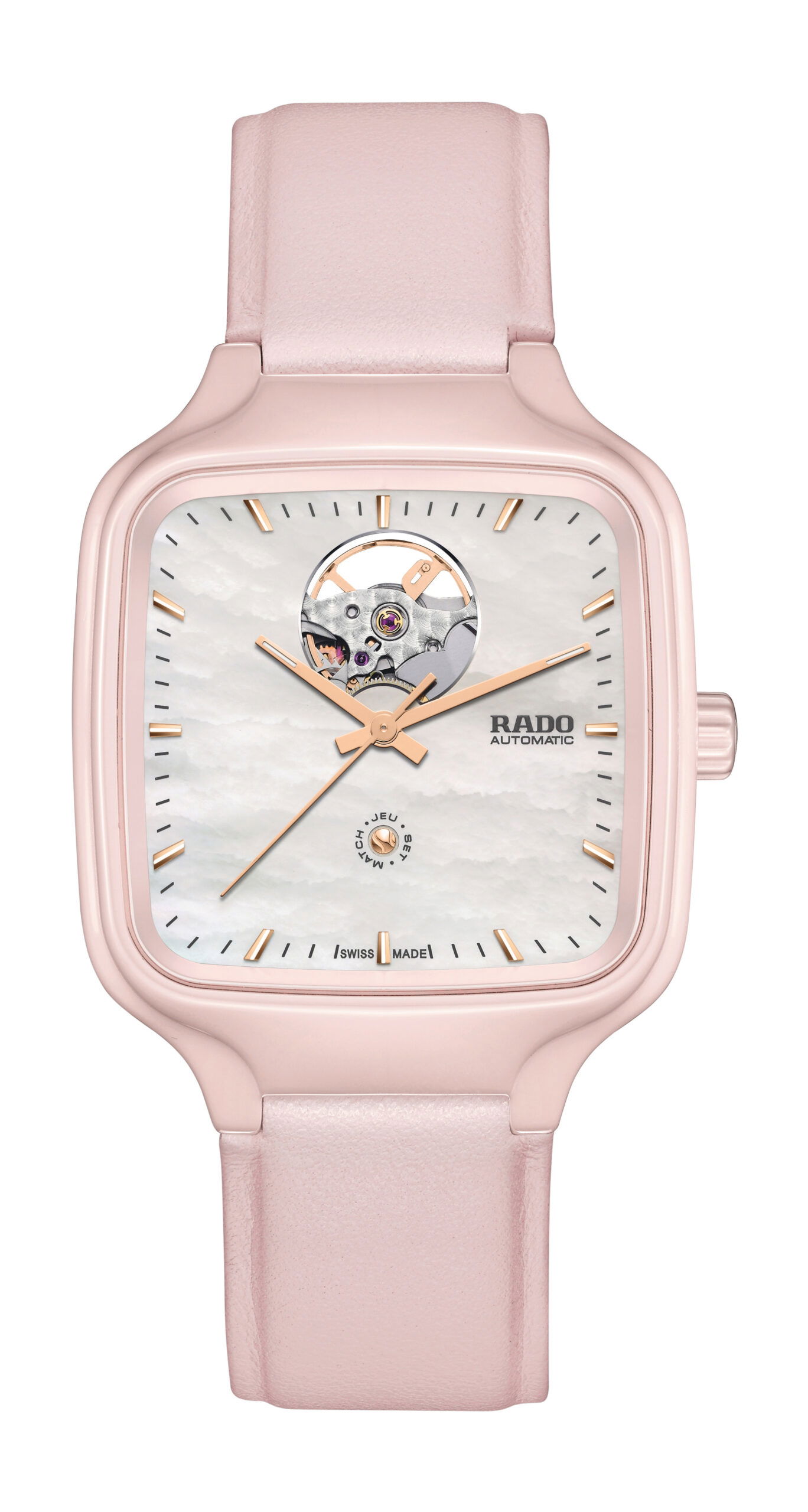Rado True Square x Ash Barty Limited Edition luxury timepiece - detailed view