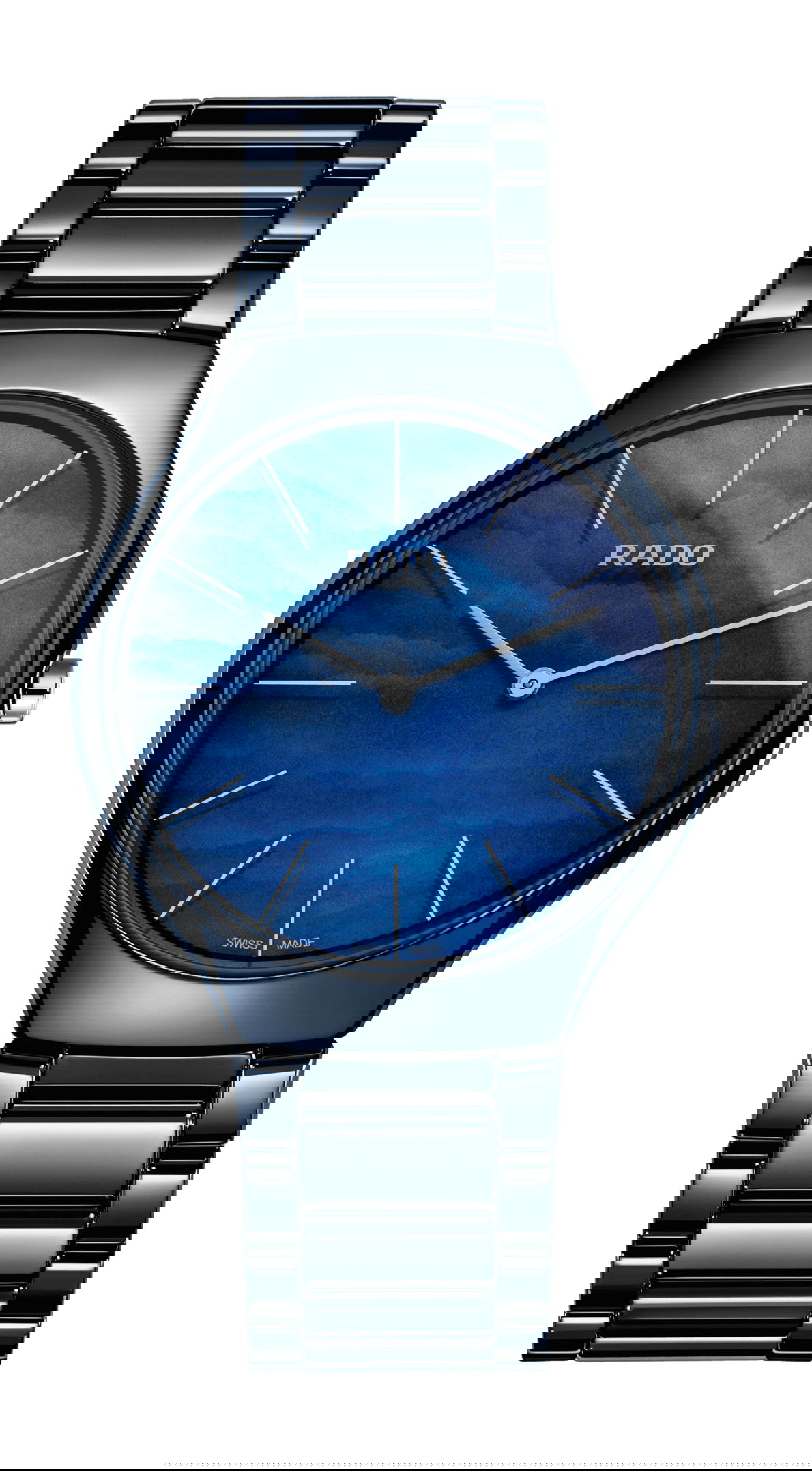 Rado True Thinline luxury timepiece - detailed view