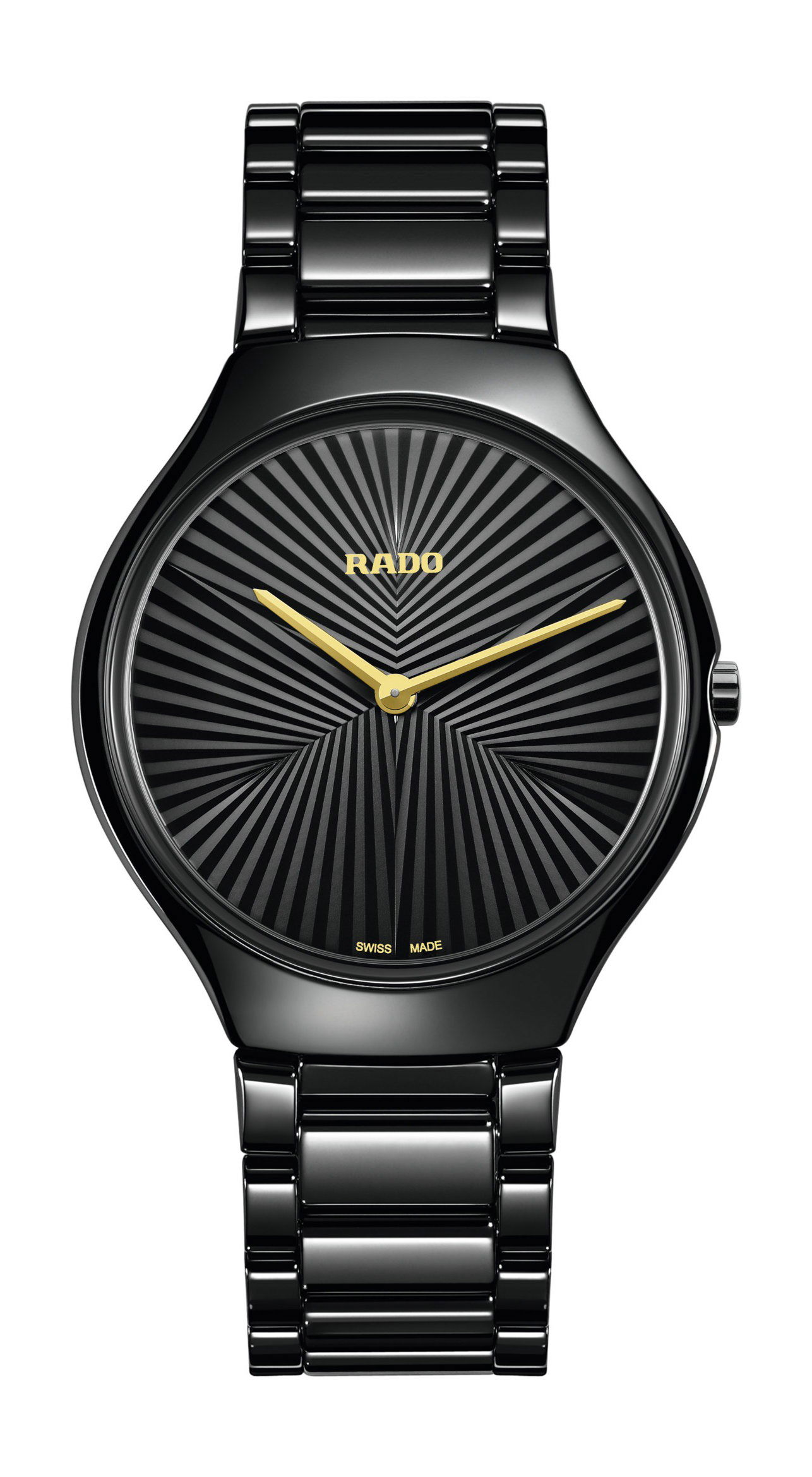 Rado True Thinline X Great Gardens of the World luxury timepiece - detailed view